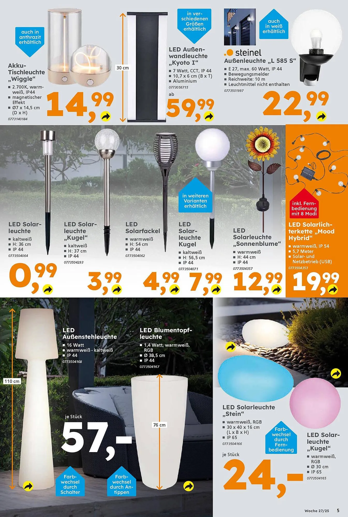 Globus Baumarkt Prospekt von 30. Juni bis 5. Juli 2025 - Prospekt seite 5