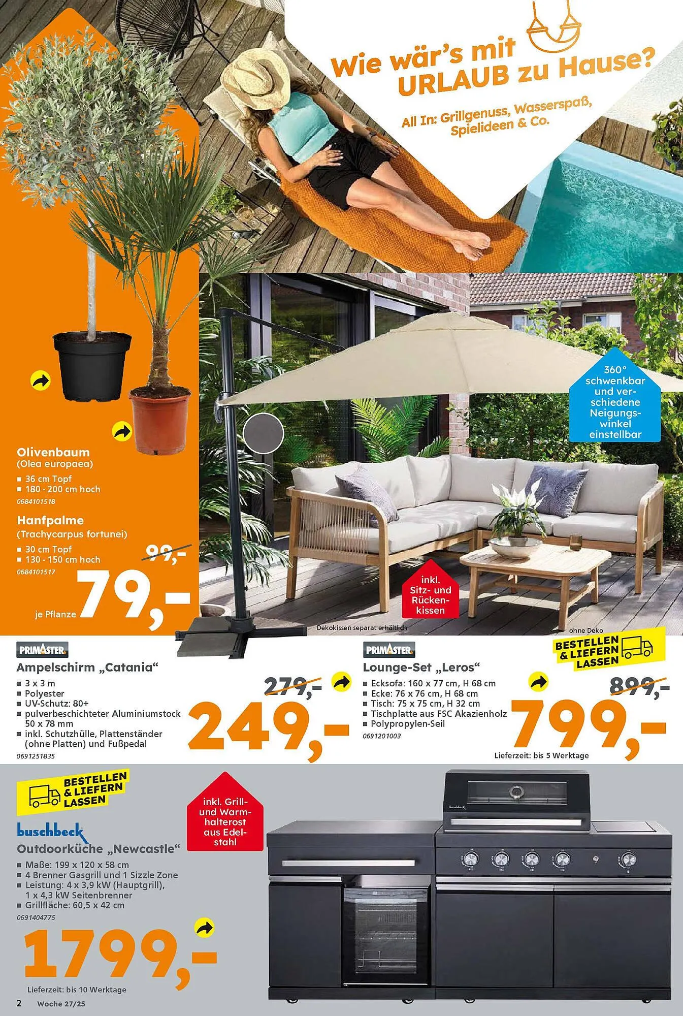 Globus Baumarkt Prospekt von 30. Juni bis 5. Juli 2025 - Prospekt seite 2