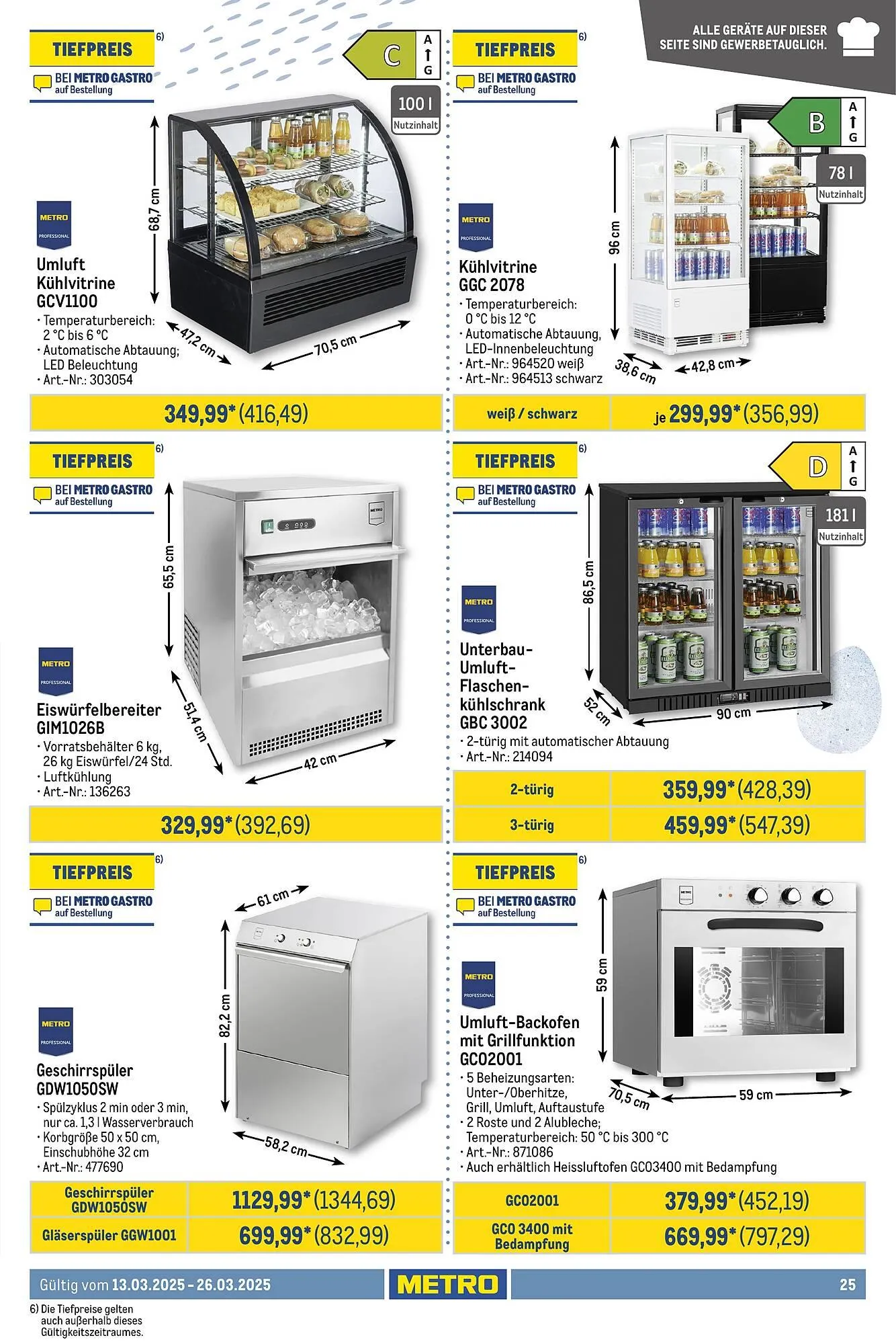 METRO Prospekt von 13. März bis 26. März 2025 - Prospekt seite 25