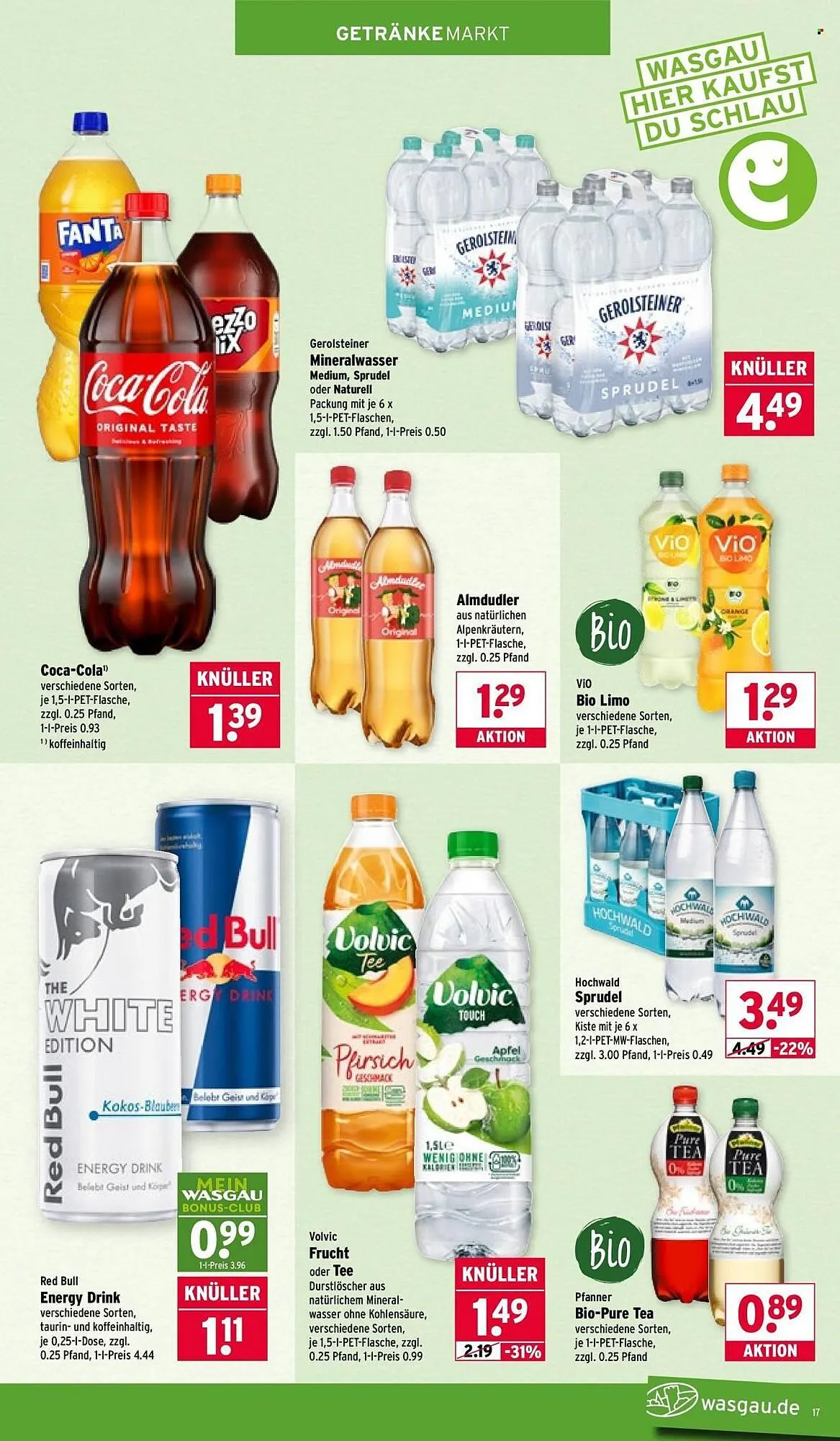 Wasgau Prospekt von 23. Februar bis 28. Februar 2026 - Prospekt seite 17