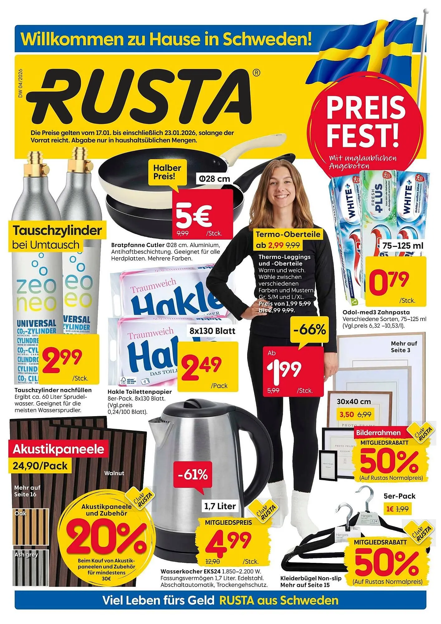 Rusta Prospekt von 17. Januar bis 23. Januar 2026 - Prospekt seite 1