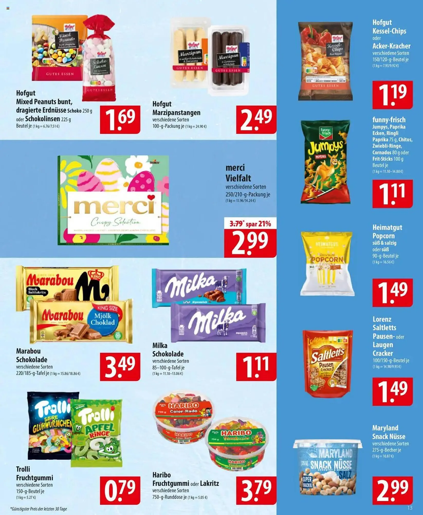 Famila Nord Ost Prospekt von 31. März bis 5. April 2025 - Prospekt seite 13