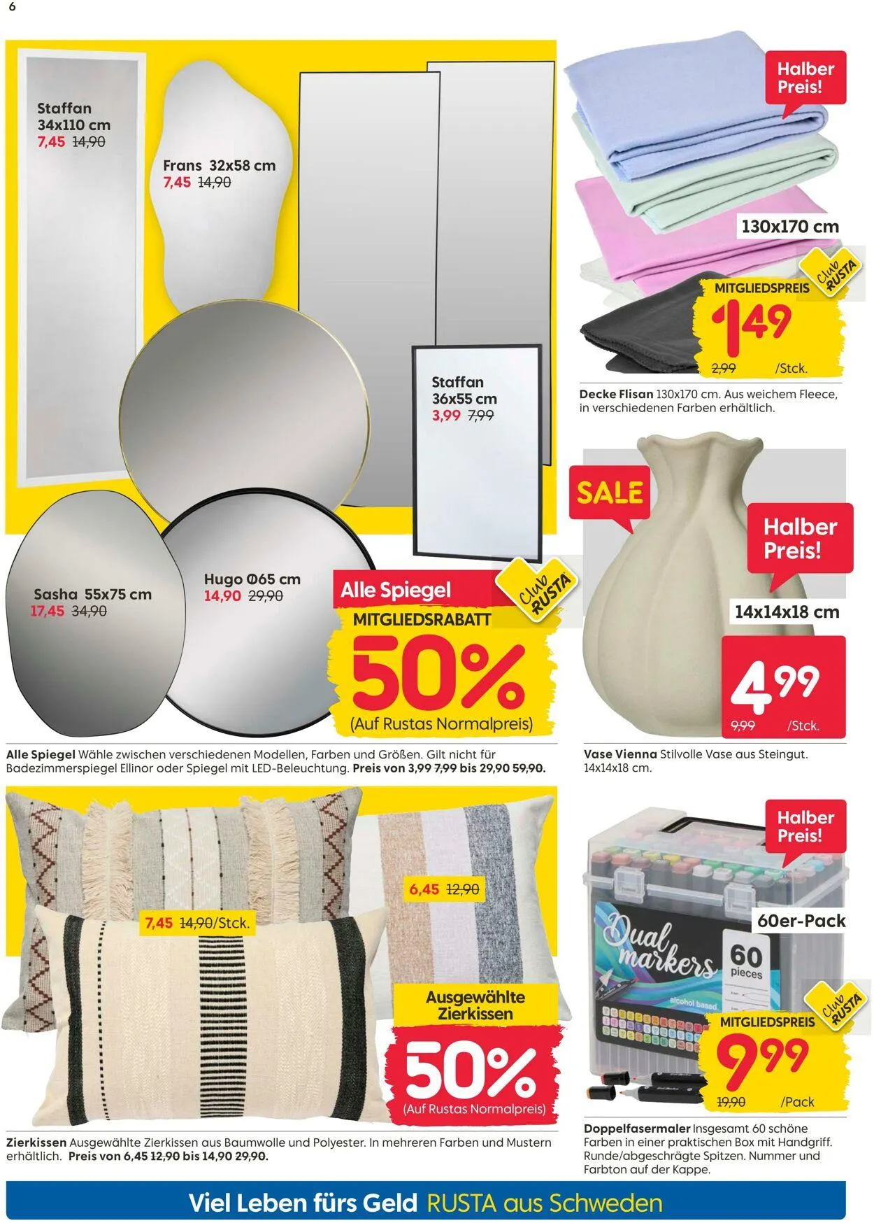 Rusta von 7. Juli bis 21. Juli 2025 - Prospekt seite 6