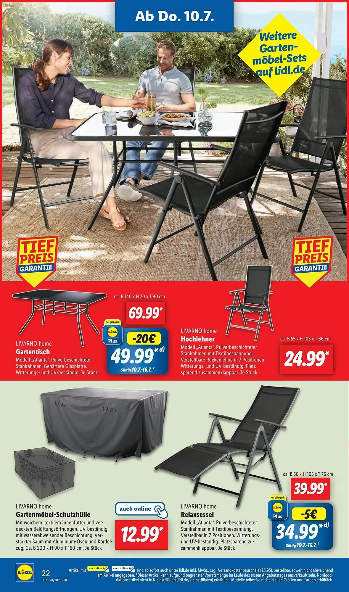 Lidl Prospekt von 7. Juli bis 12. Juli 2025 - Prospekt seite 34