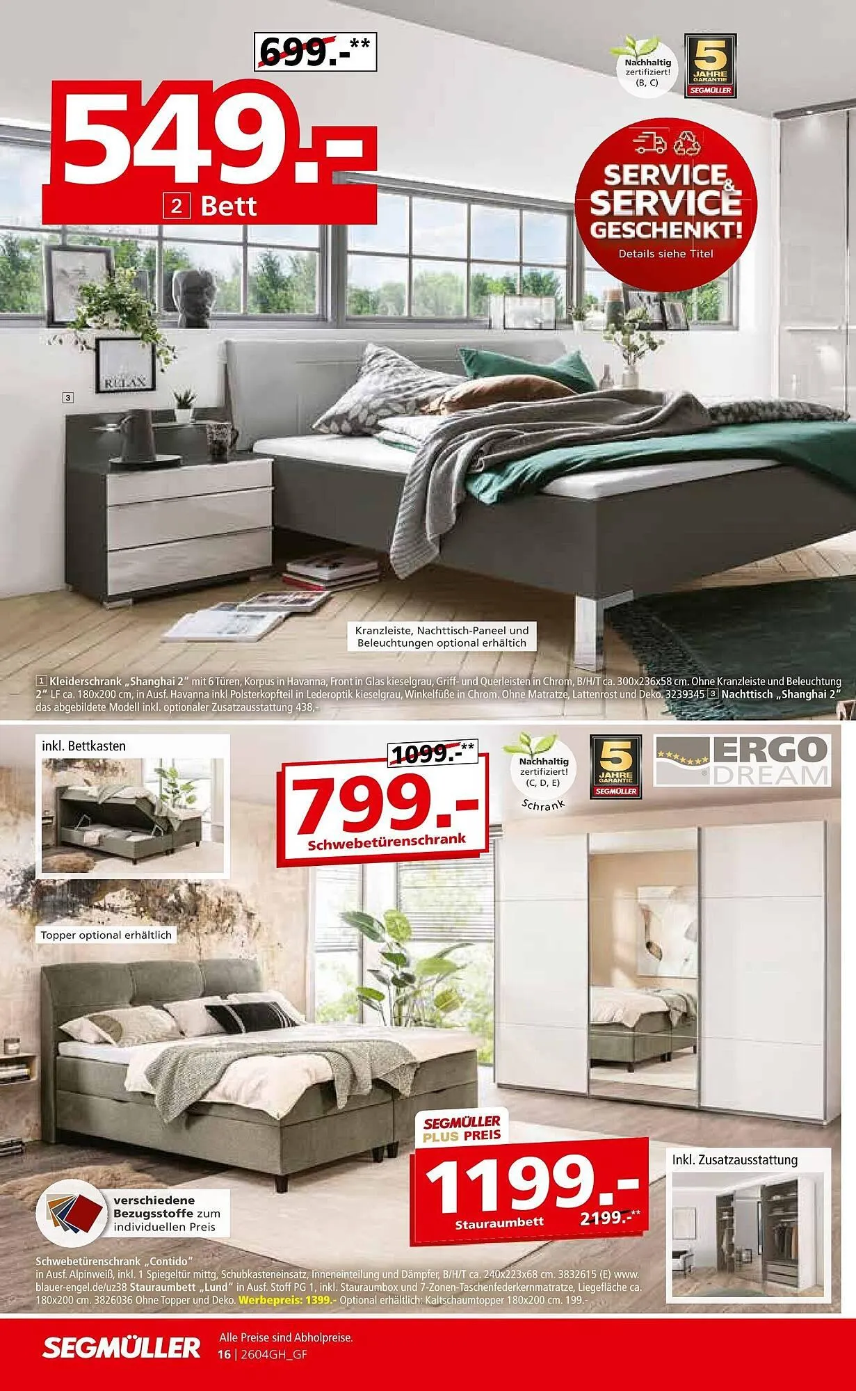 Segmüller Prospekt von 4. April bis 25. April 2026 - Prospekt seite 30