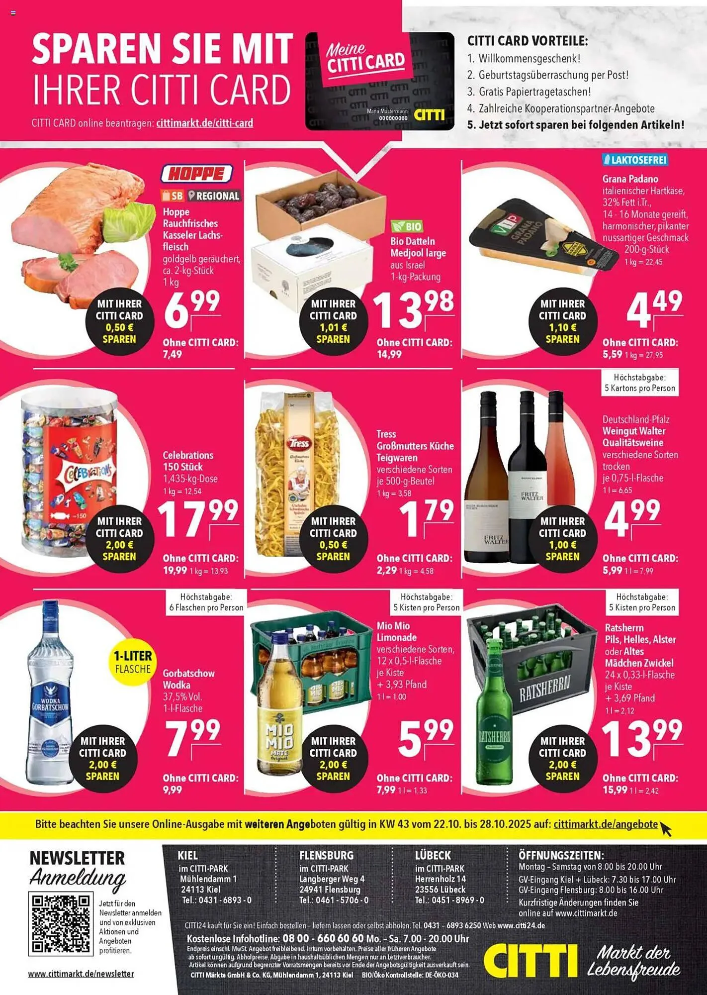 CITTI Markt Prospekt von 22. Oktober bis 28. Oktober 2025 - Prospekt seite 18