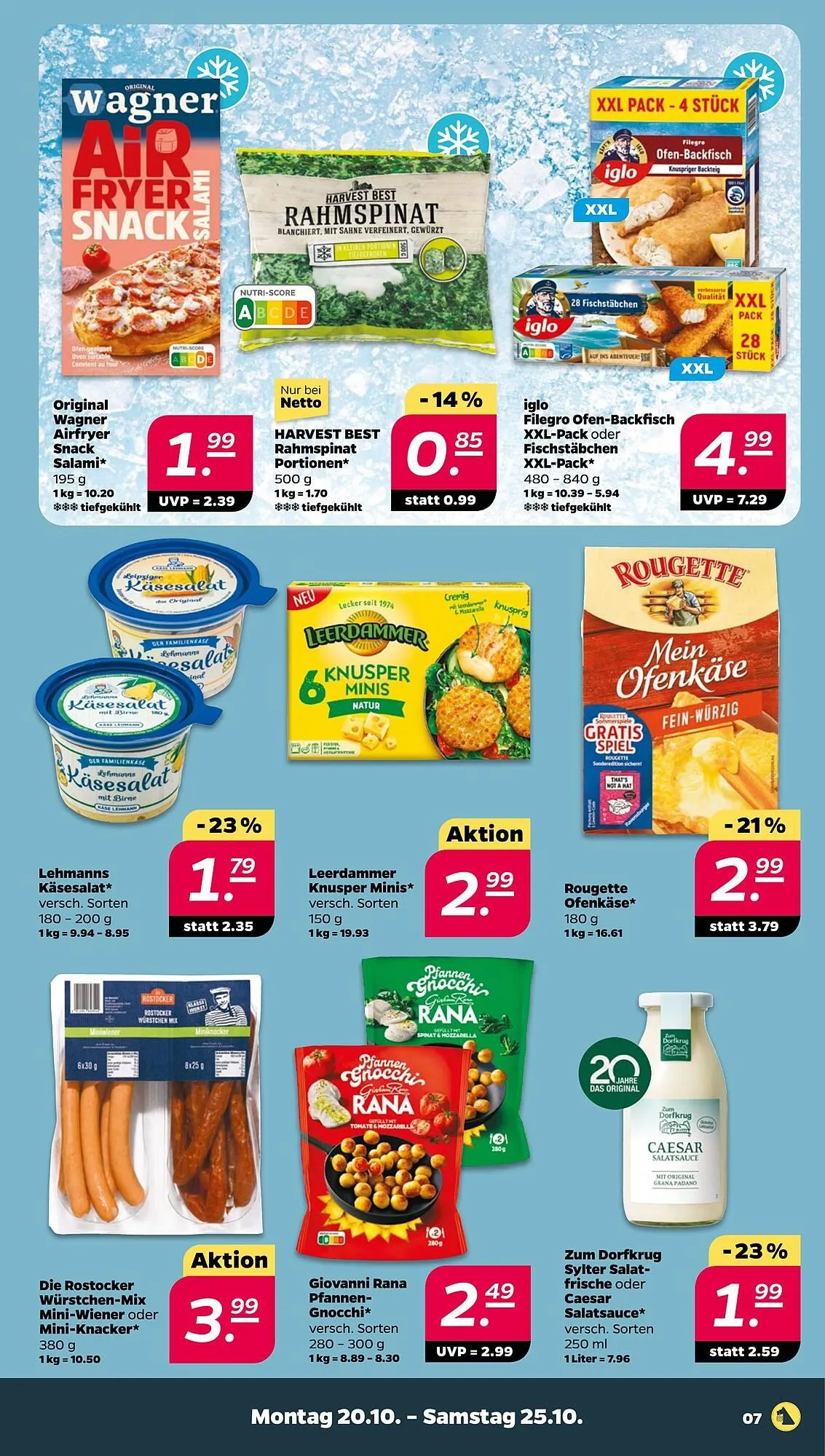 NETTO Prospekt von 20. Oktober bis 25. Oktober 2025 - Prospekt seite 7