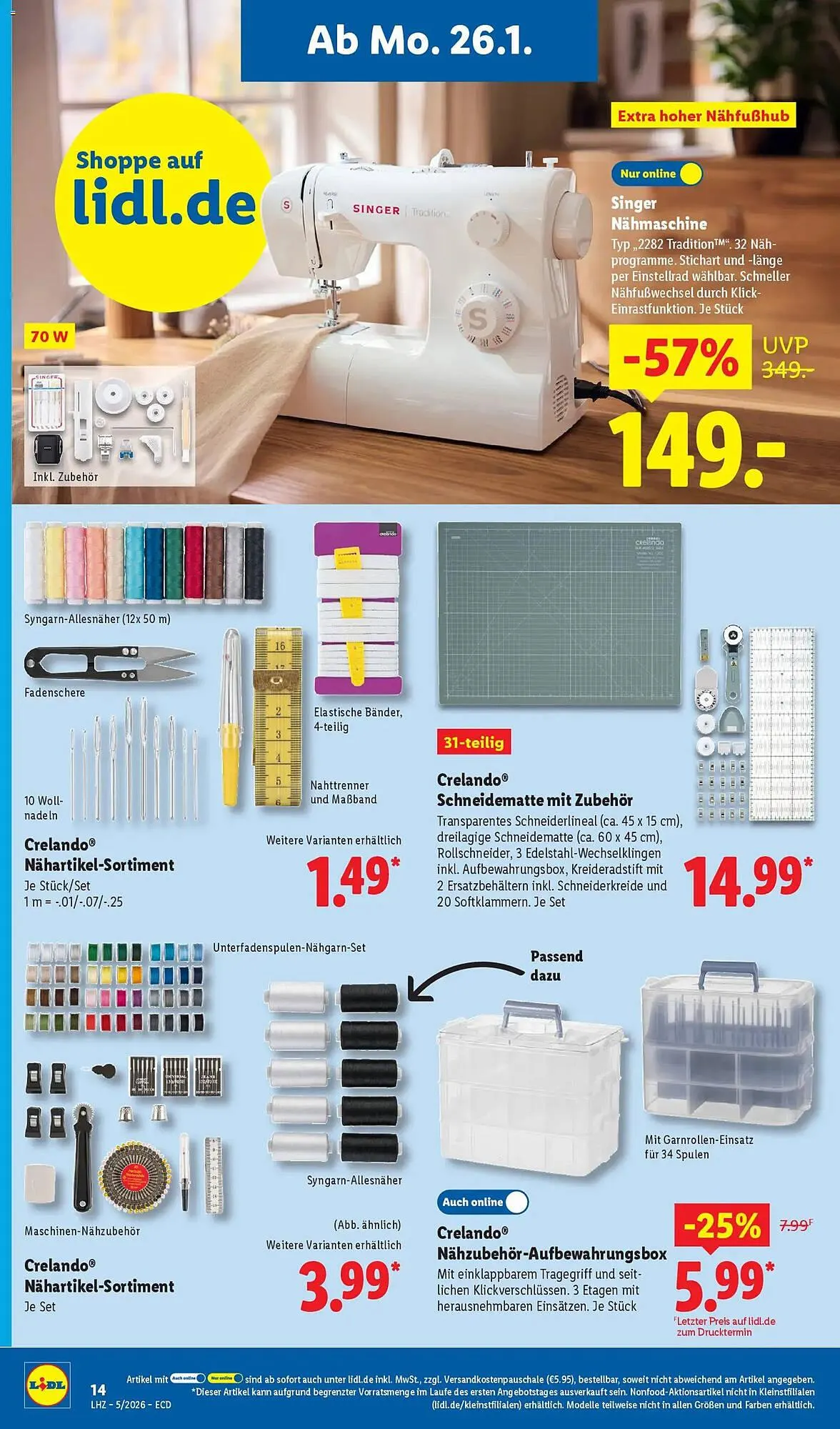 Lidl Prospekt von 26. Januar bis 31. Januar 2026 - Prospekt seite 16