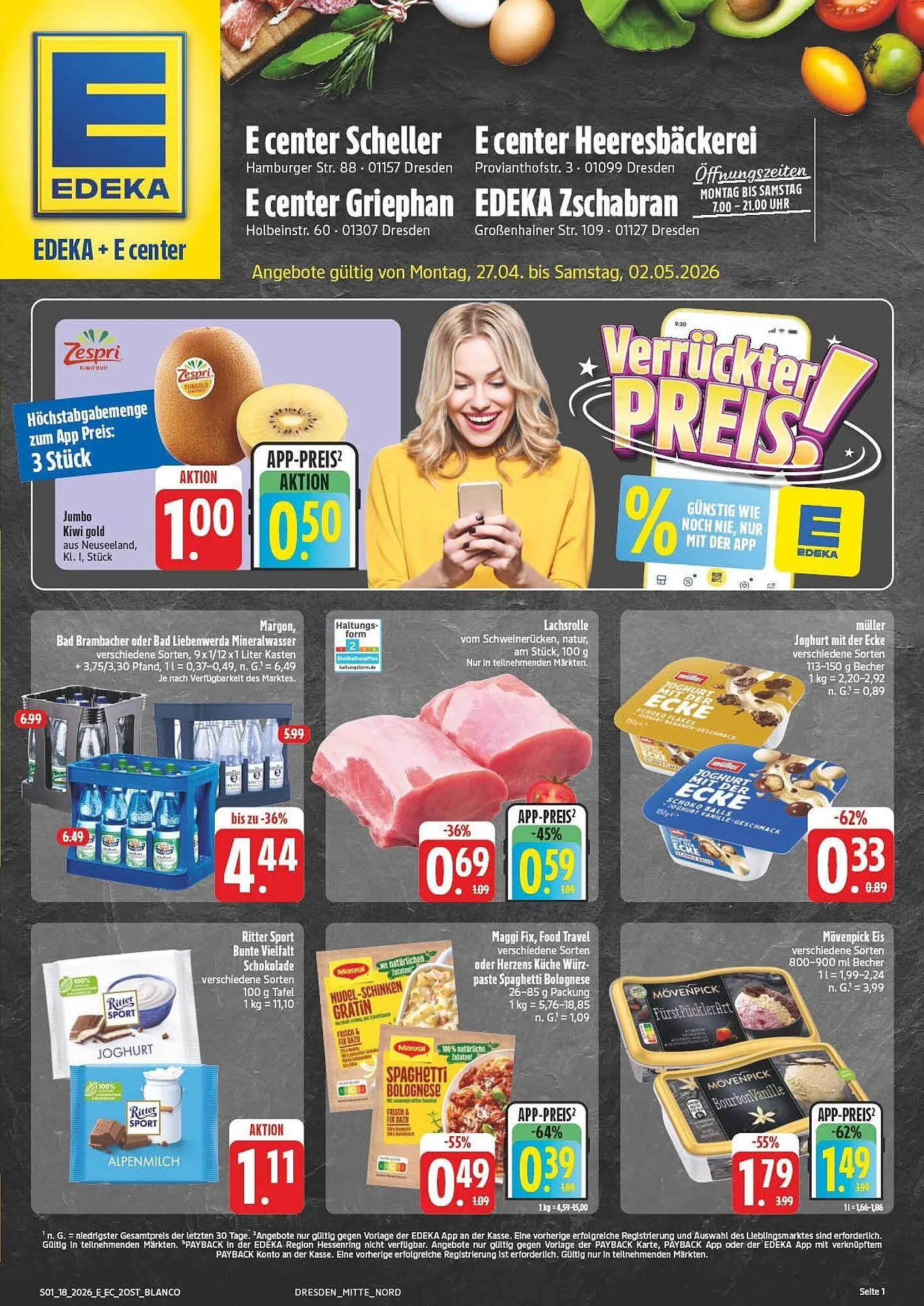 E-Center Prospekt von 27. April bis 2. Mai 2026 - Prospekt seite 1