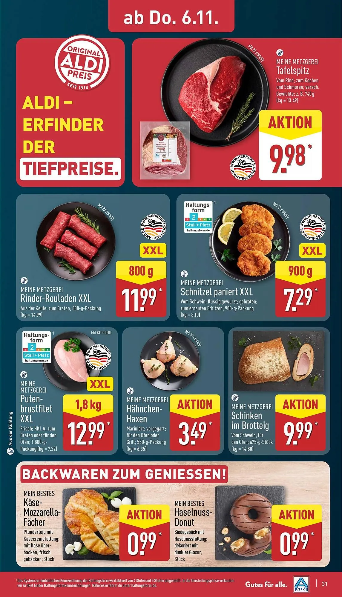 Aldi Nord Prospekt von 3. November bis 8. November 2025 - Prospekt seite 35