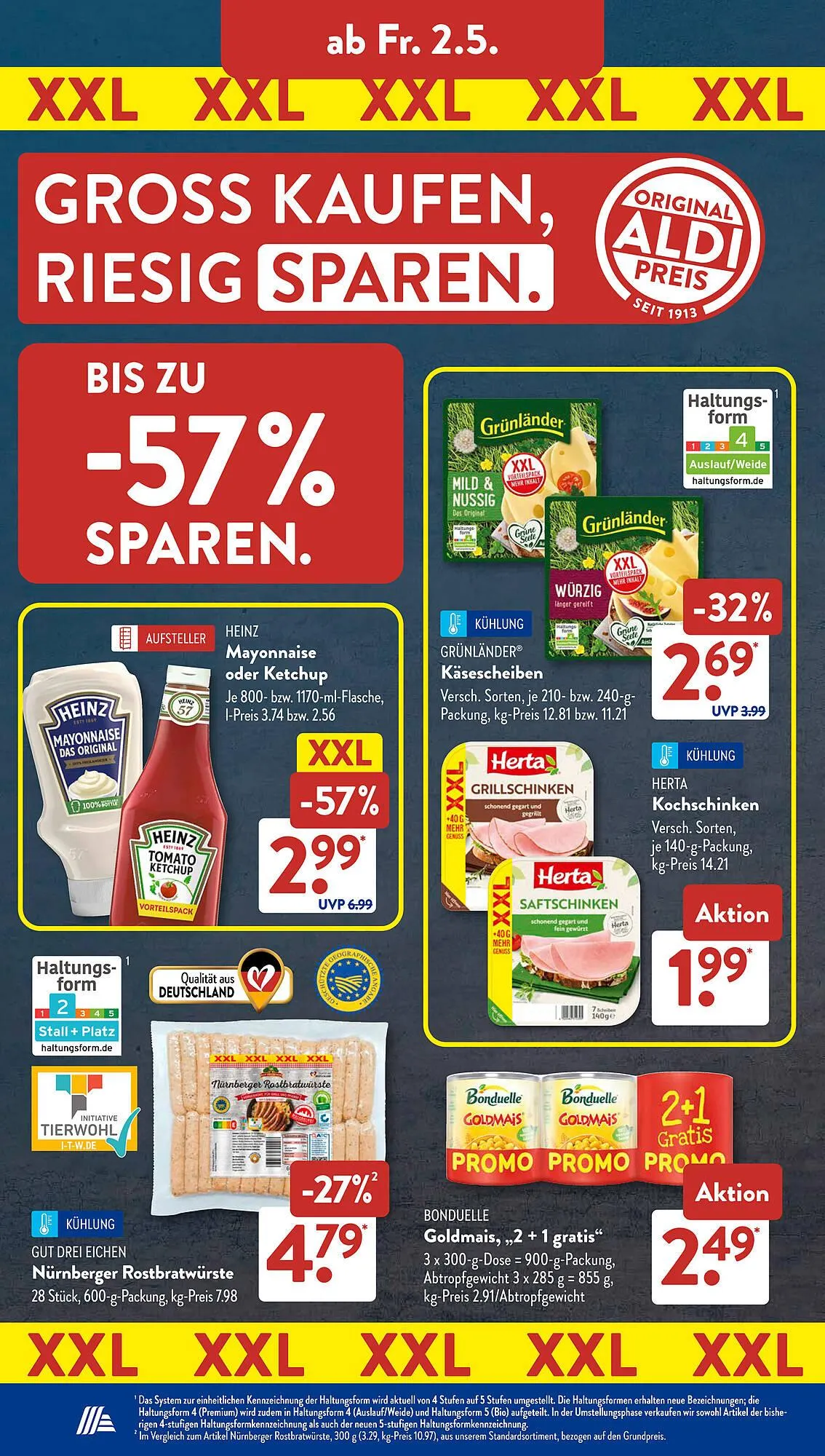 Aldi Süd Prospekt von 28. April bis 3. Mai 2025 - Prospekt seite 23