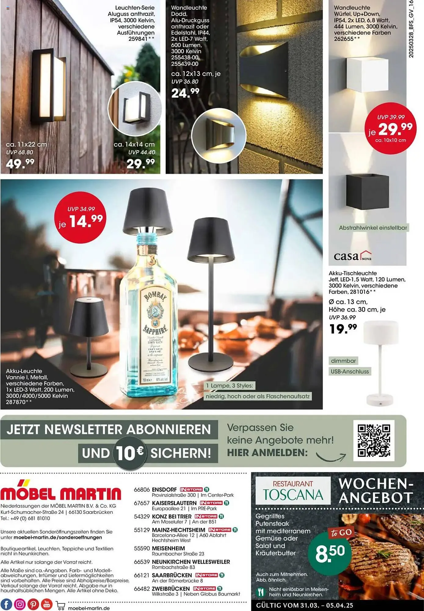 Möbel Martin Prospekt von 28. März bis 13. April 2025 - Prospekt seite 16