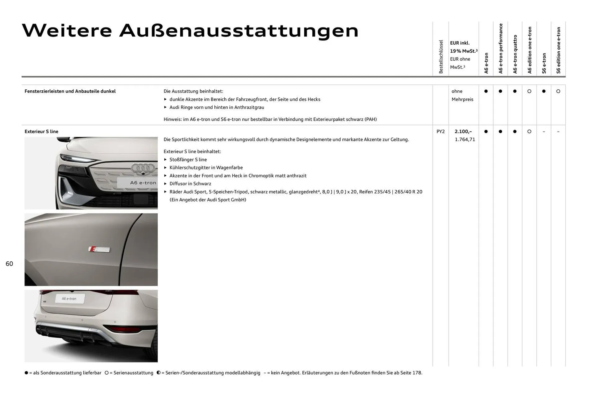 Audi Prospekt von 11. August bis 11. August 2026 - Prospekt seite 60
