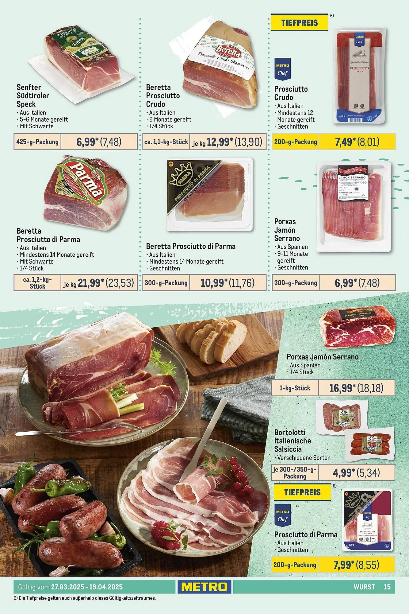 METRO Prospekt von 27. März bis 29. April 2025 - Prospekt seite 15