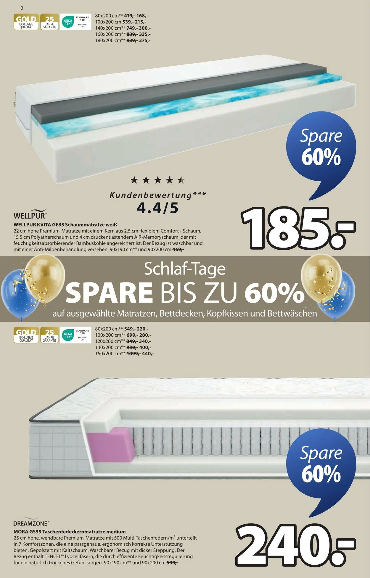 JYSK von 29. September bis 6. Oktober 2025 - Prospekt seite 3