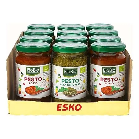 BioBio Pesto Mix 190 g, verschiedene Sorten, 12er Pack