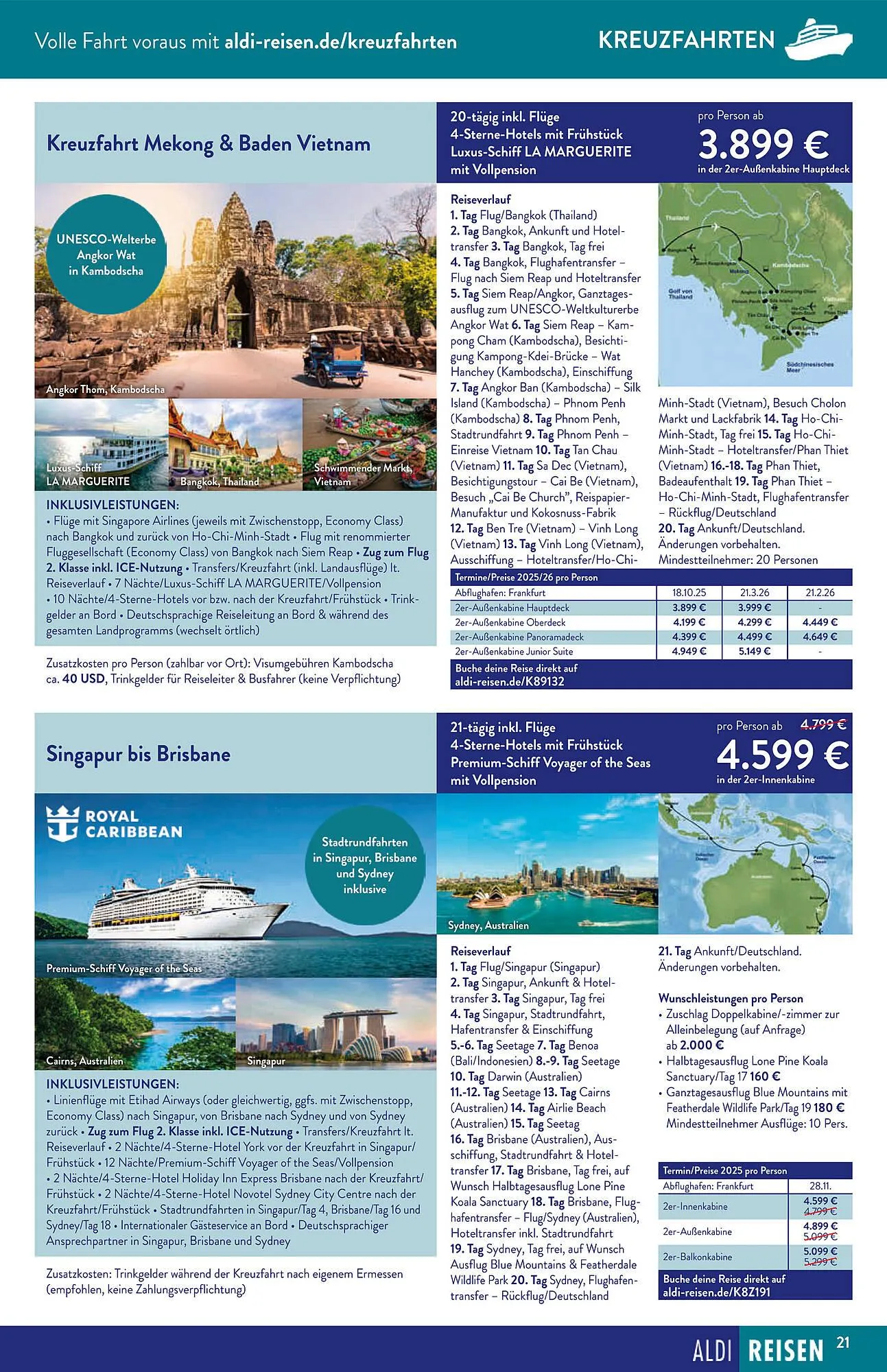 Aldi Süd Prospekt von 1. April bis 30. April 2025 - Prospekt seite 21