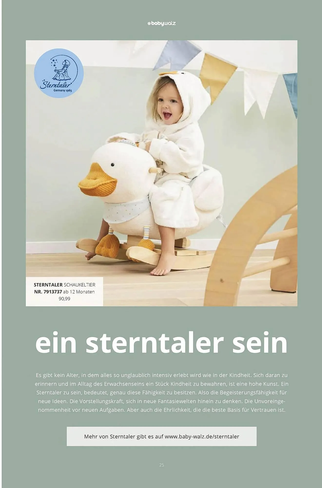 Baby Walz Prospekt von 29. November bis 1. Februar 2025 - Prospekt seite 25