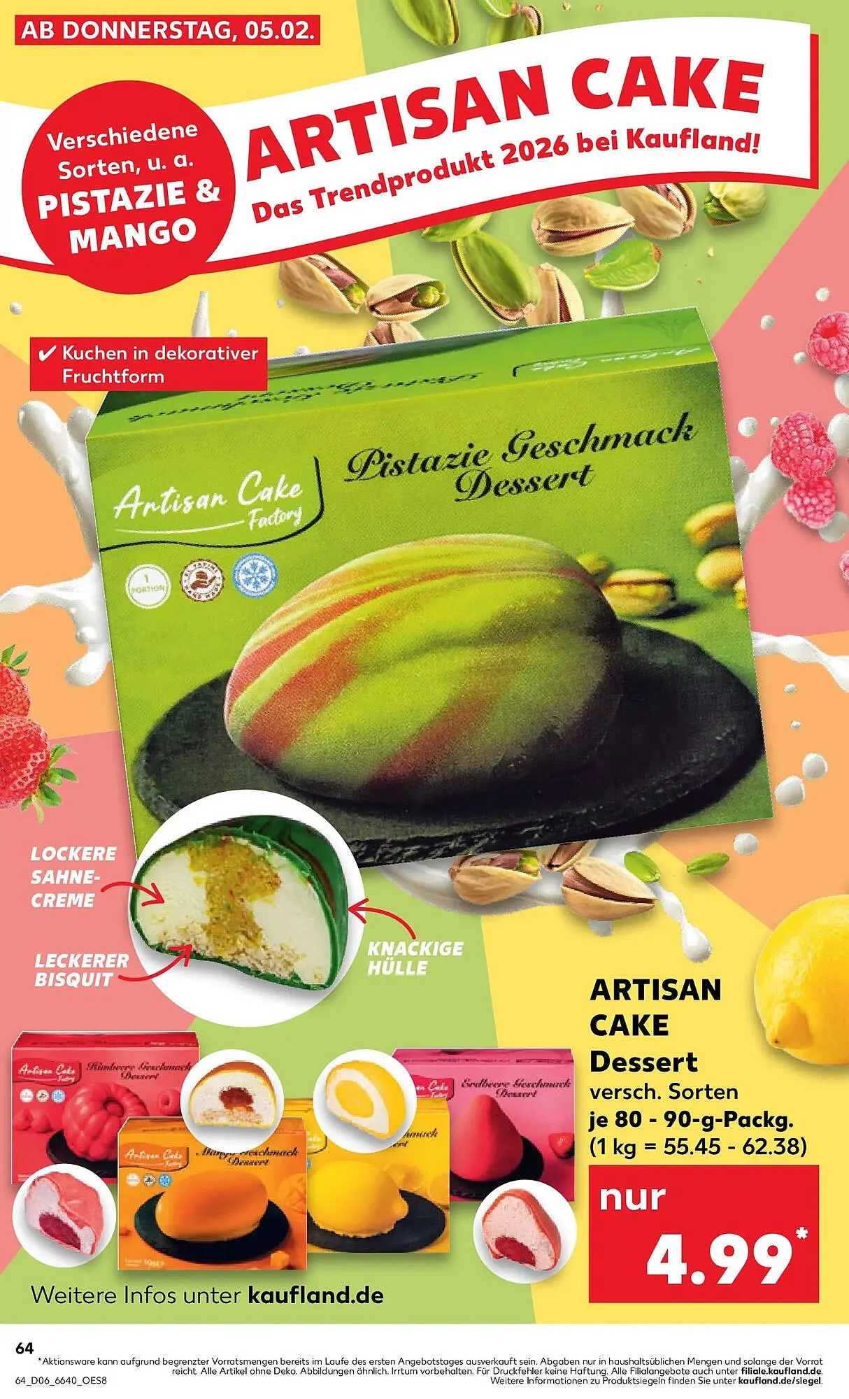 Kaufland Prospekt von 8. Februar bis 11. Februar 2026 - Prospekt seite 64