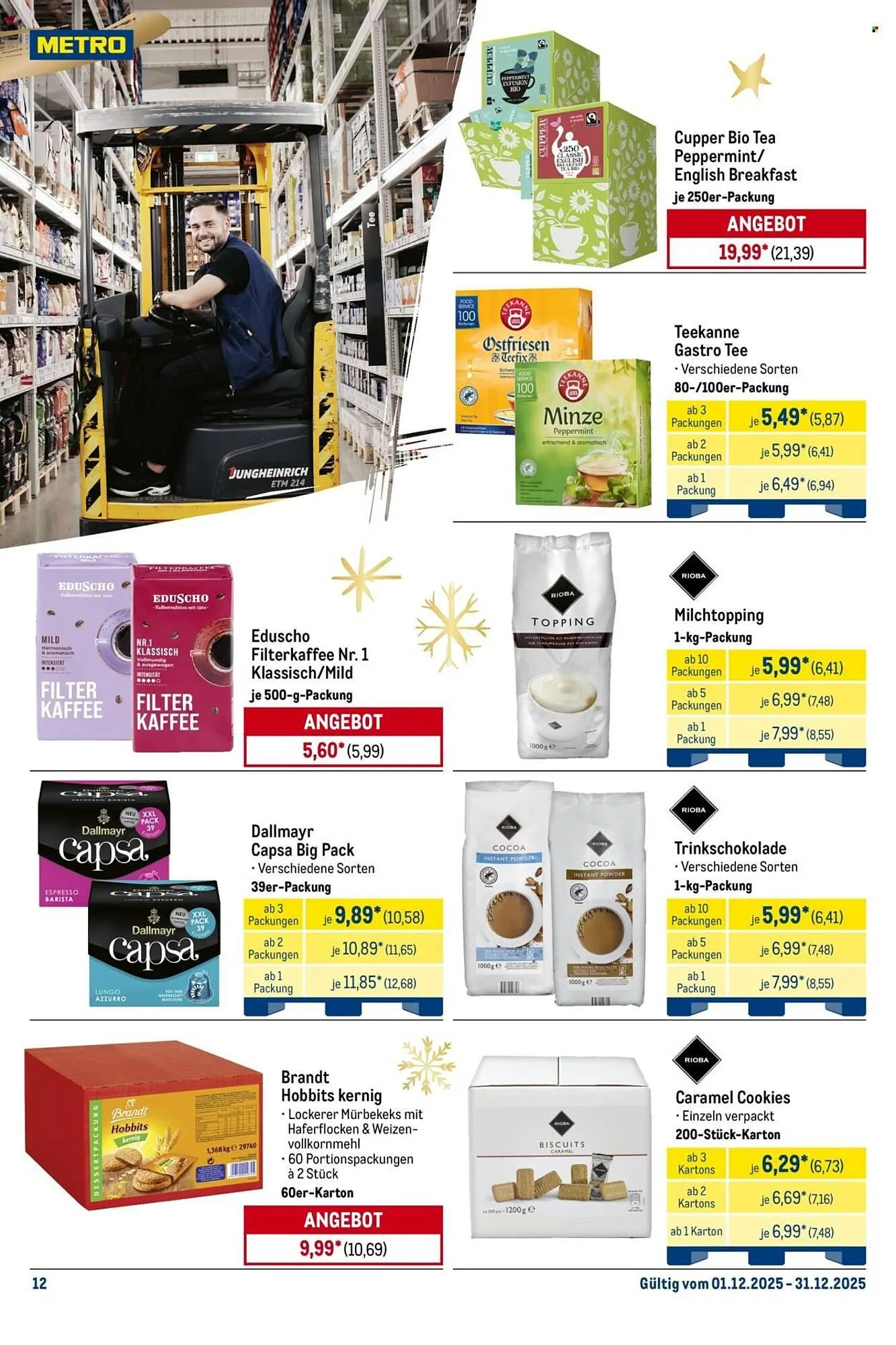 METRO Prospekt von 1. Dezember bis 31. Dezember 2025 - Prospekt seite 12