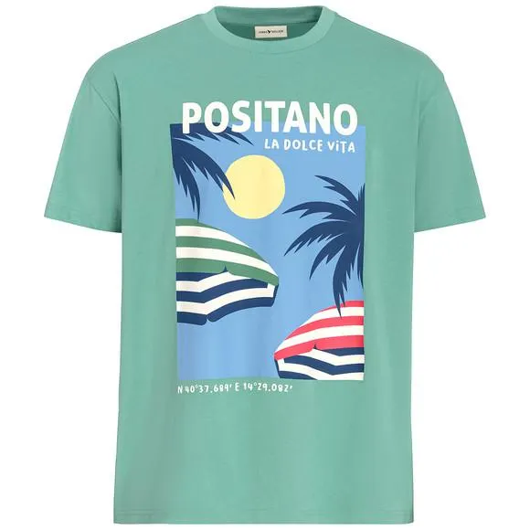 Herren T-Shirt mit großem Print