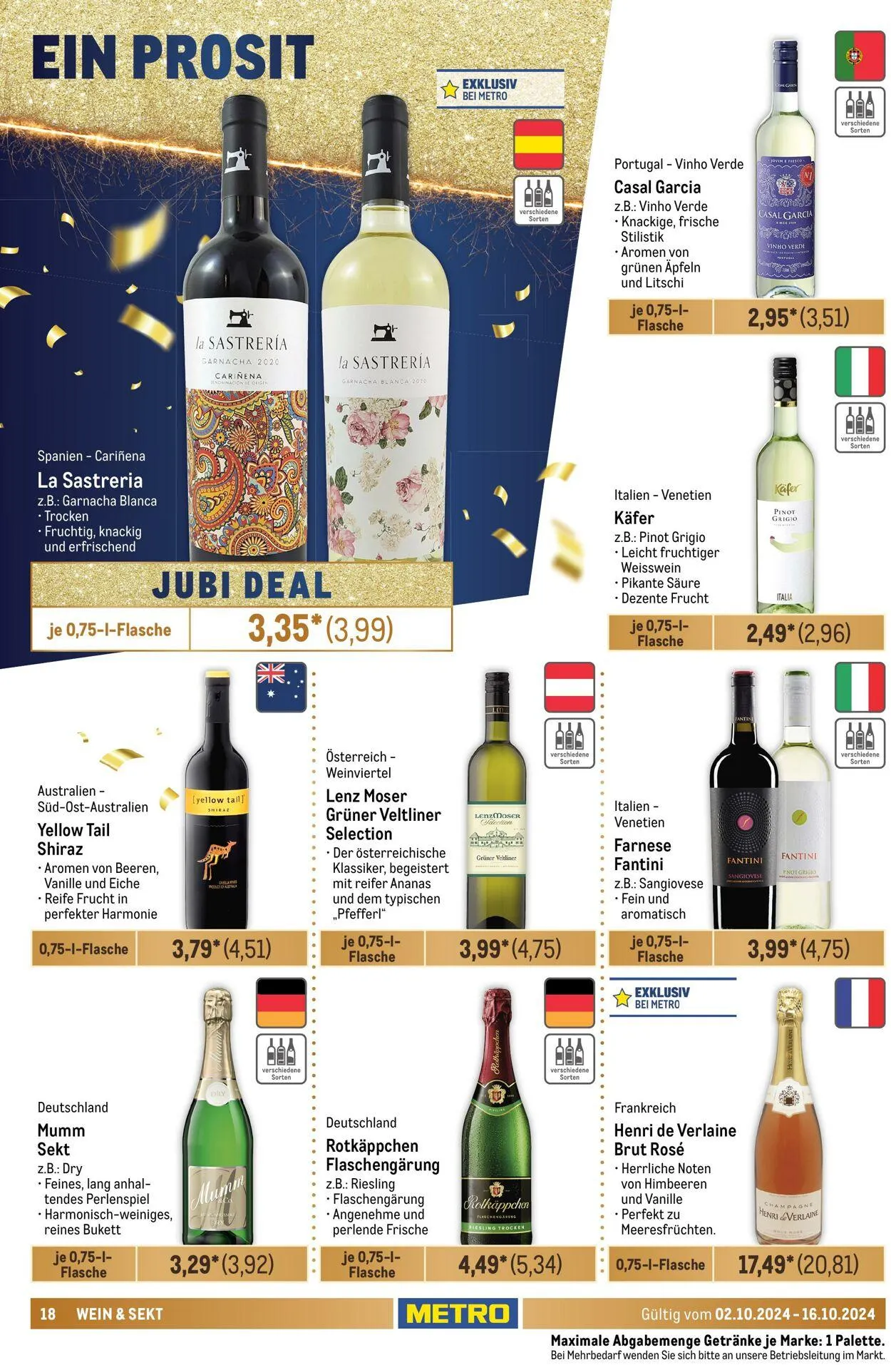 Metro Aktueller Prospekt von 17. April bis 1. Mai 2025 - Prospekt seite 18