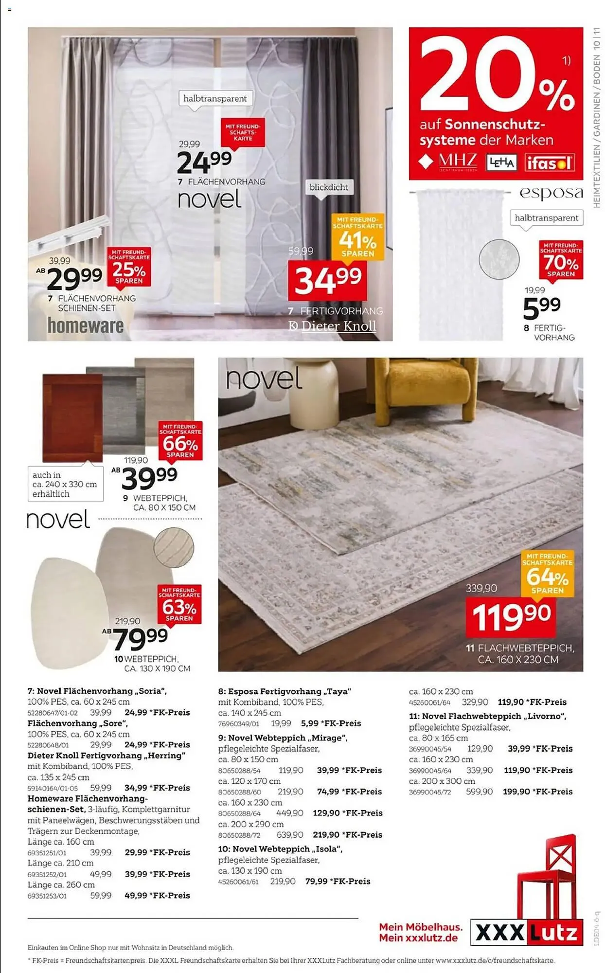 XXXLutz Prospekt von 29. März bis 12. April 2026 - Prospekt seite 11