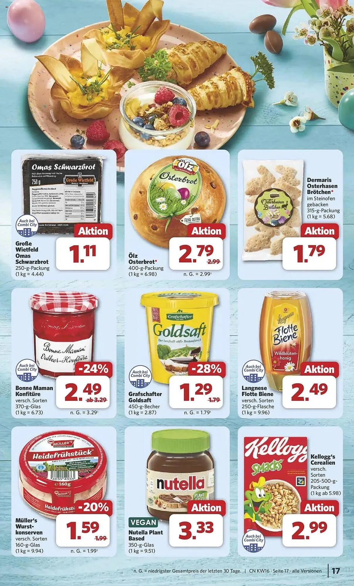 Combi Prospekt von 14. April bis 19. April 2025 - Prospekt seite 21