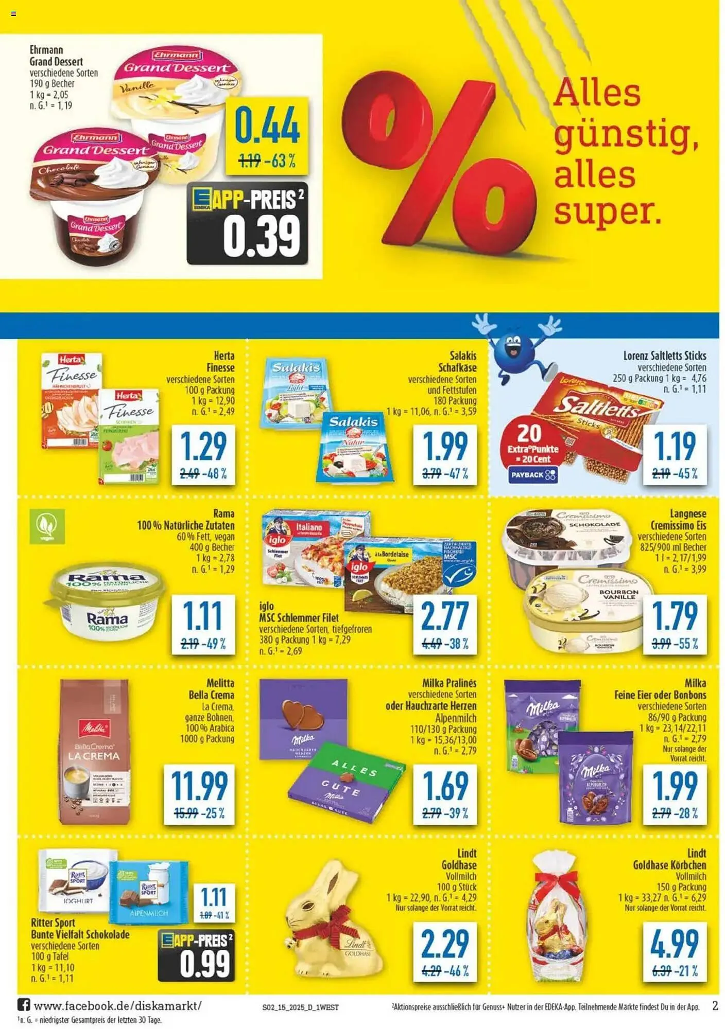 diska Prospekt von 7. April bis 12. April 2025 - Prospekt seite 2