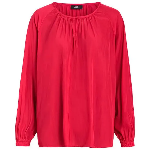 Damen Bluse in Unifarben