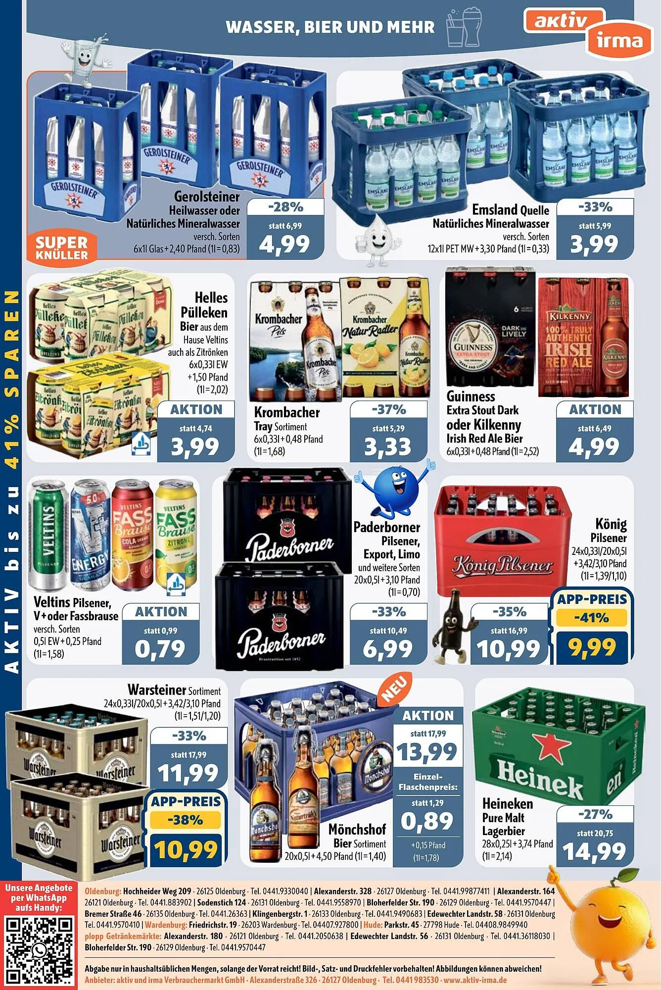 Aktiv Irma Prospekt von 16. März bis 21. März 2026 - Prospekt seite 16