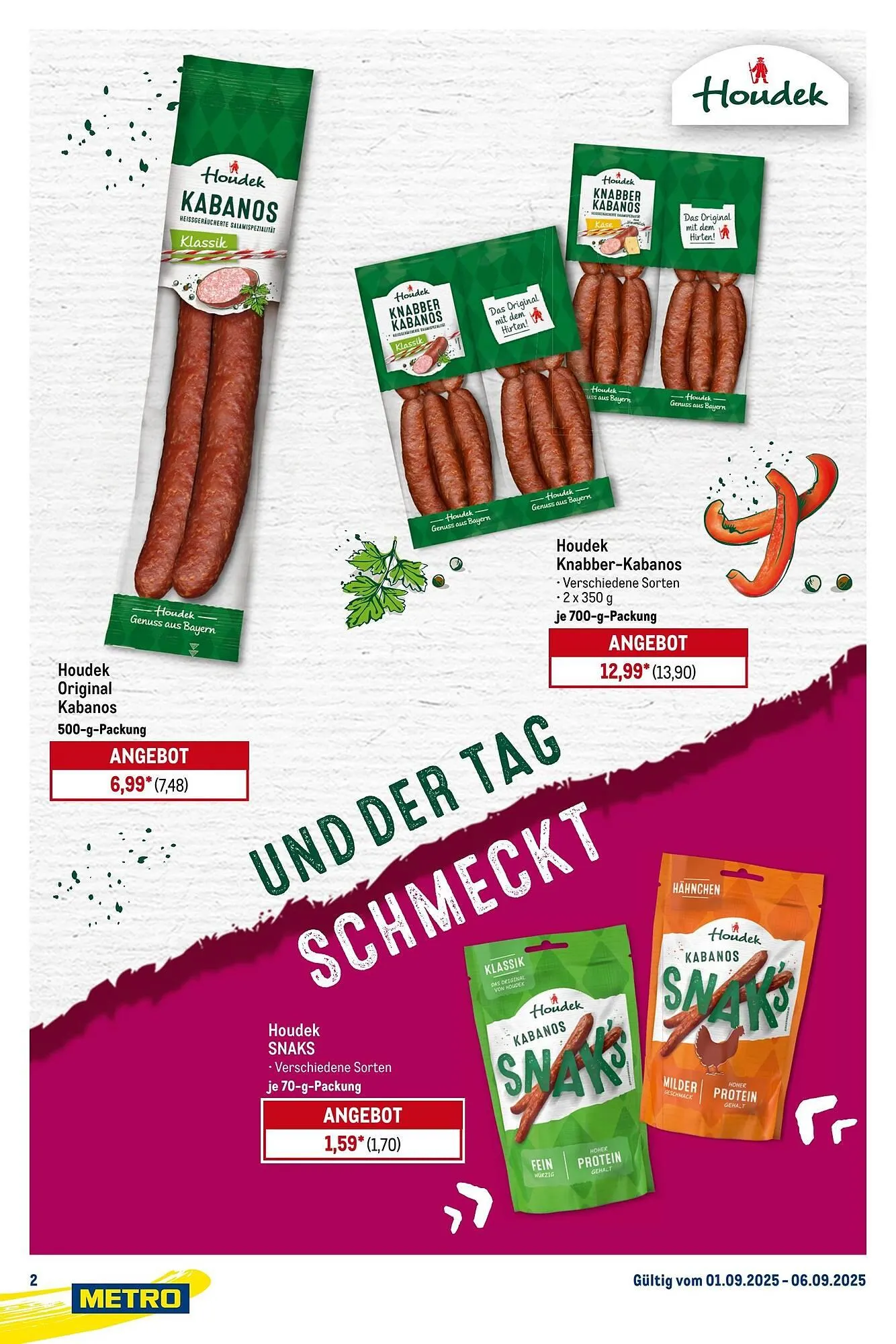 METRO Prospekt von 1. September bis 6. September 2025 - Prospekt seite 2