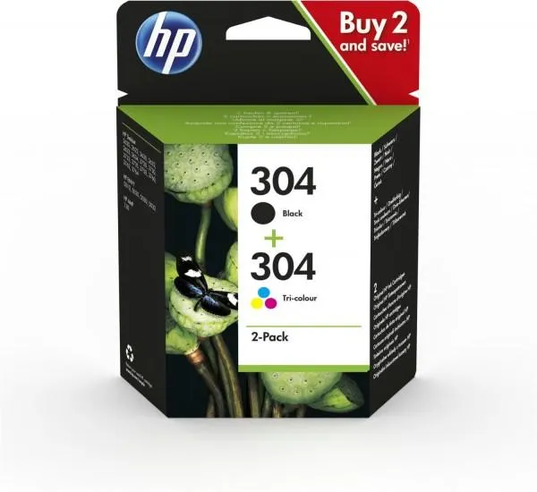 HP Nr. 304 Combo 2-Pack 4-farbig