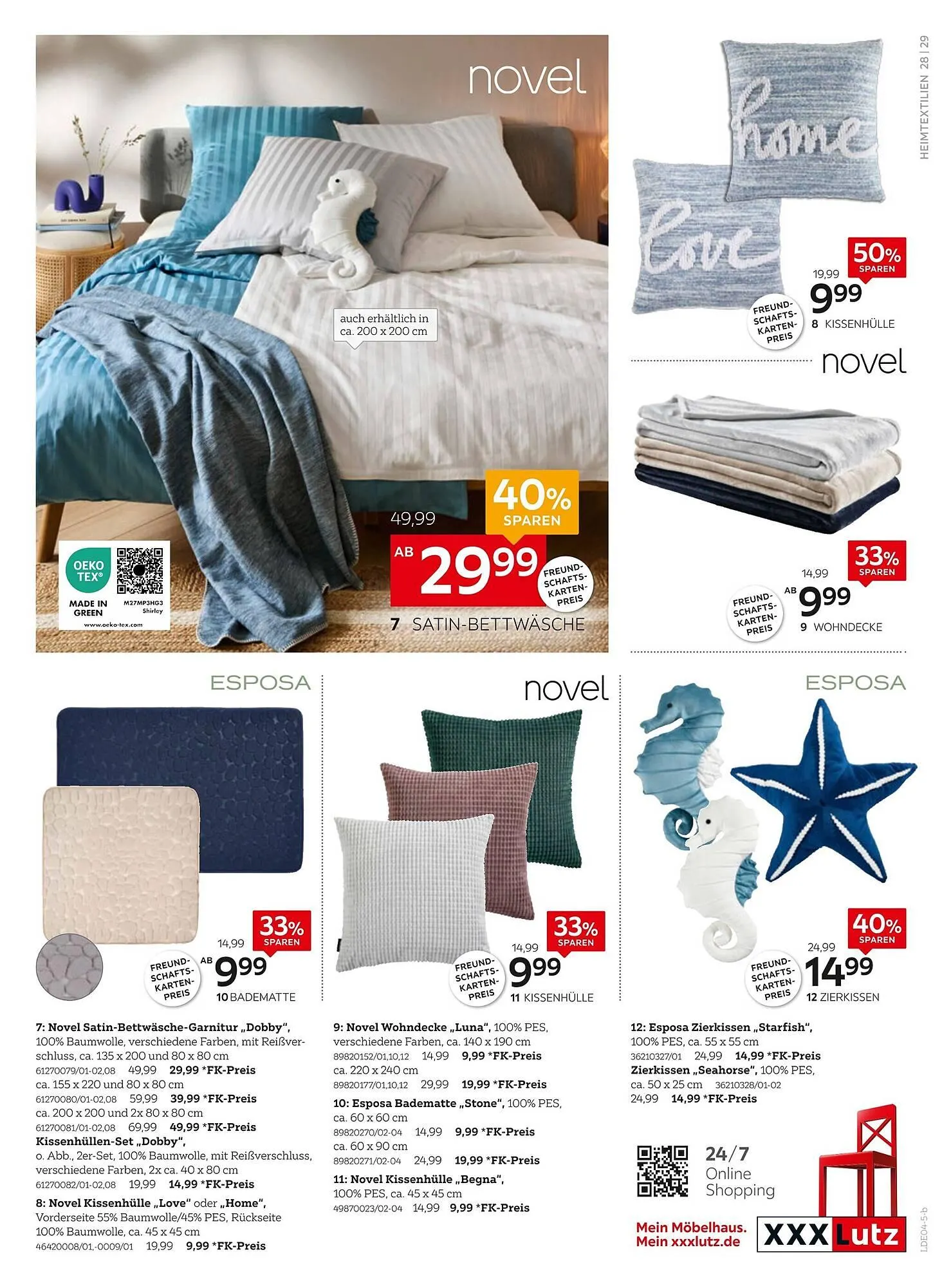 XXXLutz Prospekt von 31. März bis 13. April 2025 - Prospekt seite 39