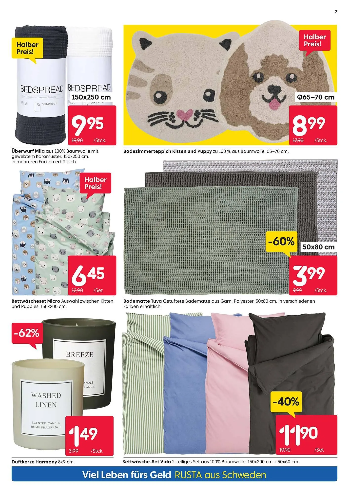 Rusta Prospekt von 19. Juli bis 25. Juli 2025 - Prospekt seite 7