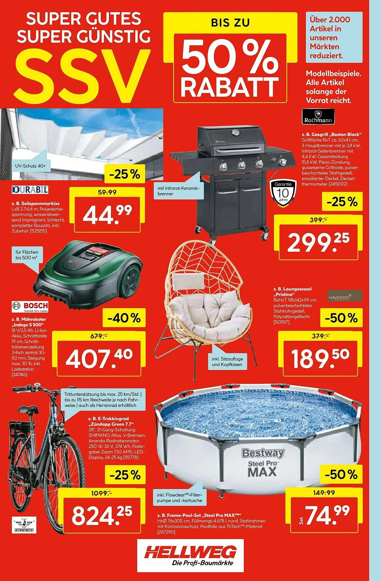 Hellweg Prospekt von 14. Juli bis 20. Juli 2025 - Prospekt seite 20