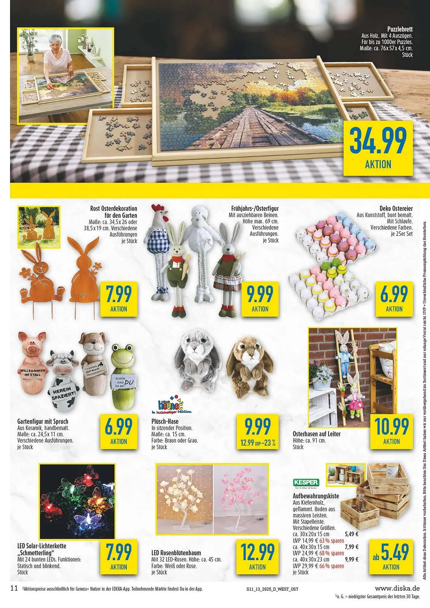 diska Prospekt von 24. März bis 29. März 2025 - Prospekt seite 11