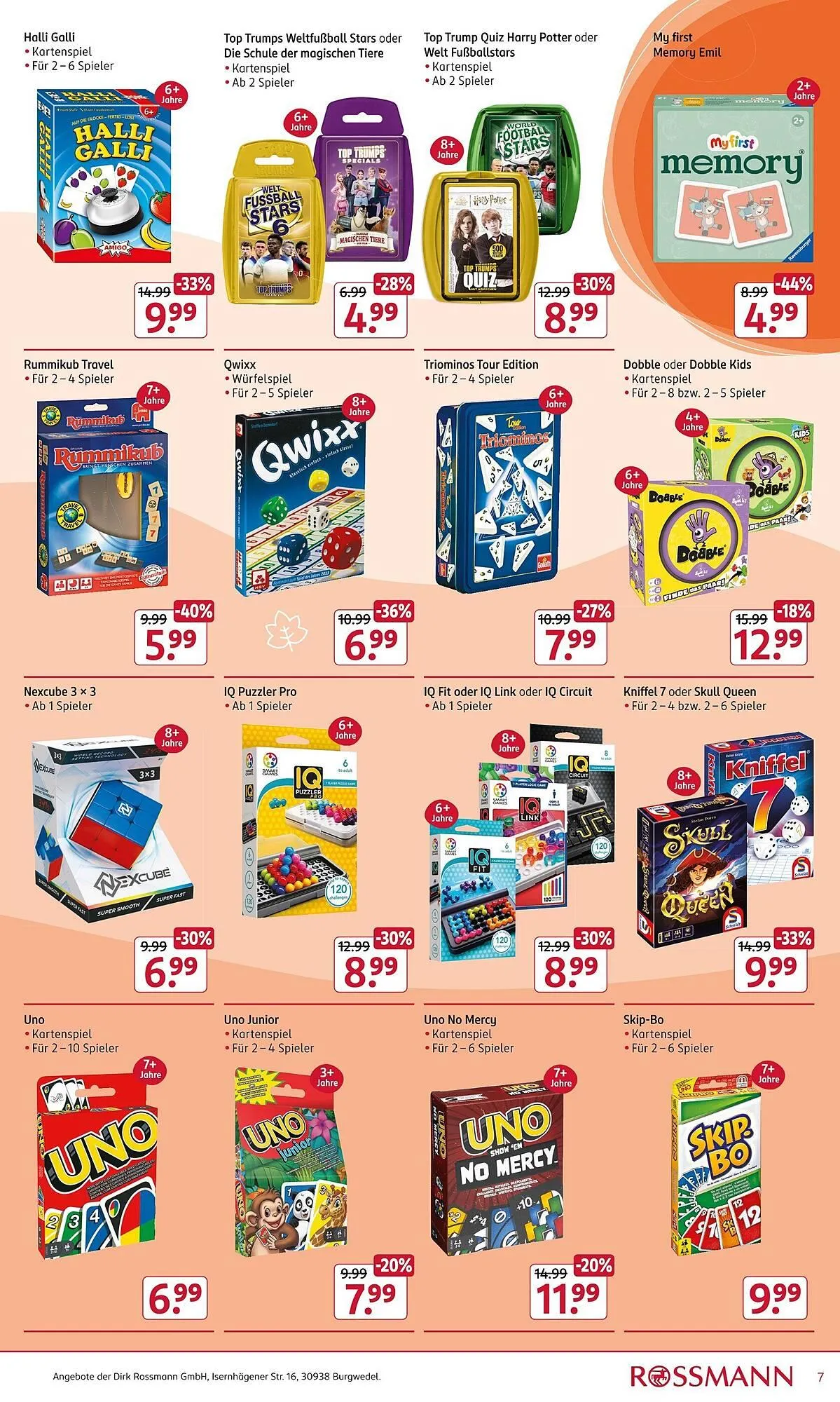 Rossmann Prospekt von 3. November bis 14. November 2025 - Prospekt seite 7