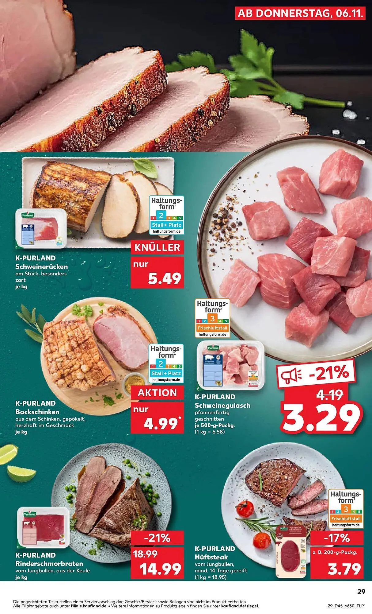 Kaufland Prospekt von 9. November bis 12. November 2025 - Prospekt seite 29