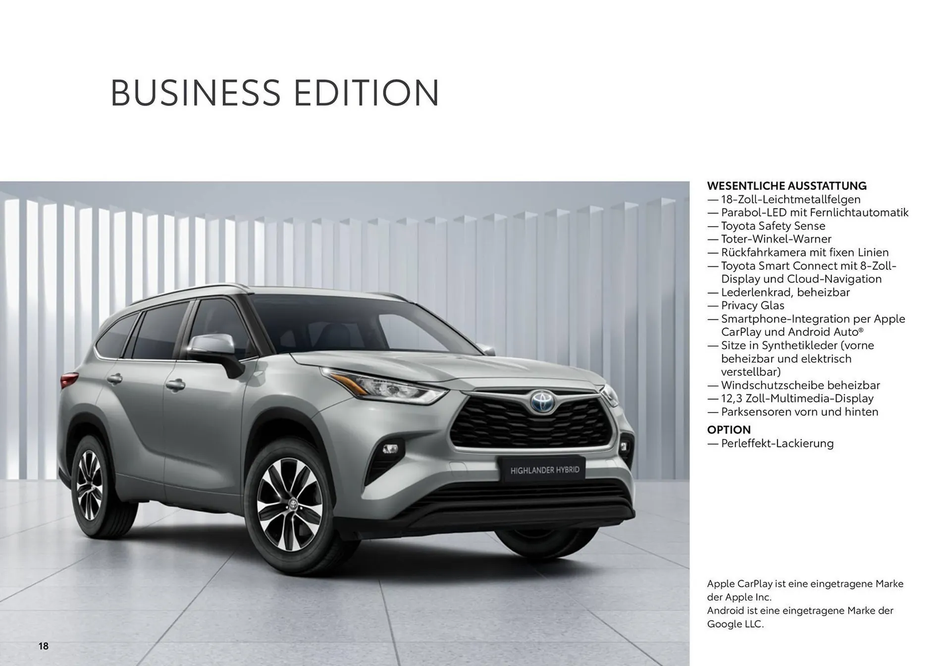 Toyota Prospekt von 1. Juli bis 1. Juli 2025 - Prospekt seite 18