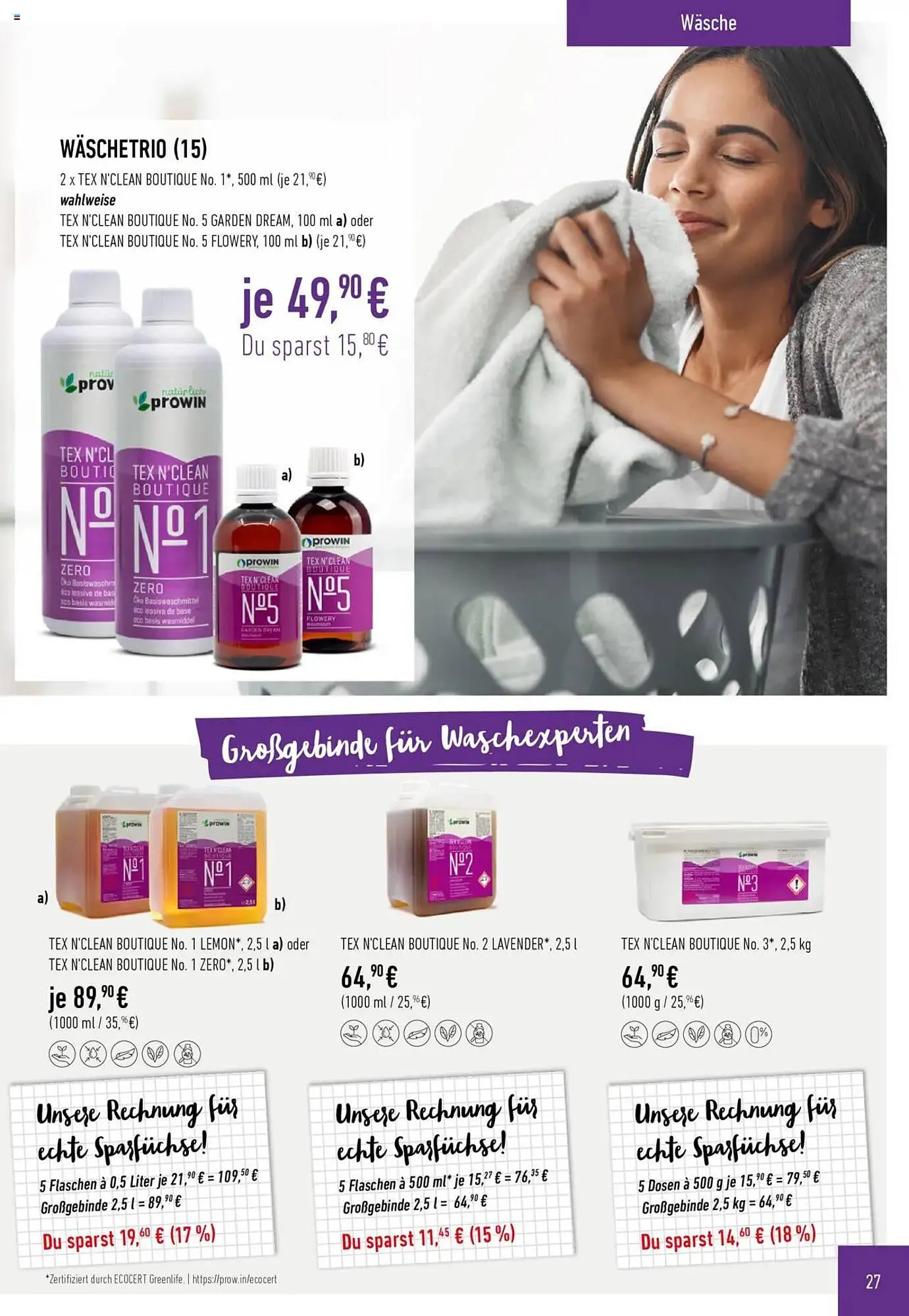 Prowin Prospekt von 1. Januar bis 30. Juni 2025 - Prospekt seite 27