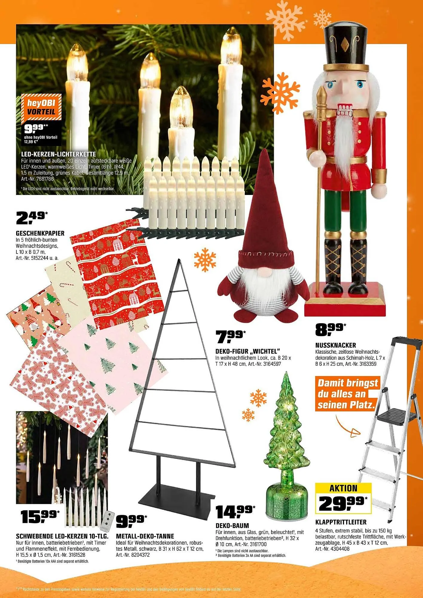 OBI Prospekt von 31. Oktober bis 16. November 2025 - Prospekt seite 9