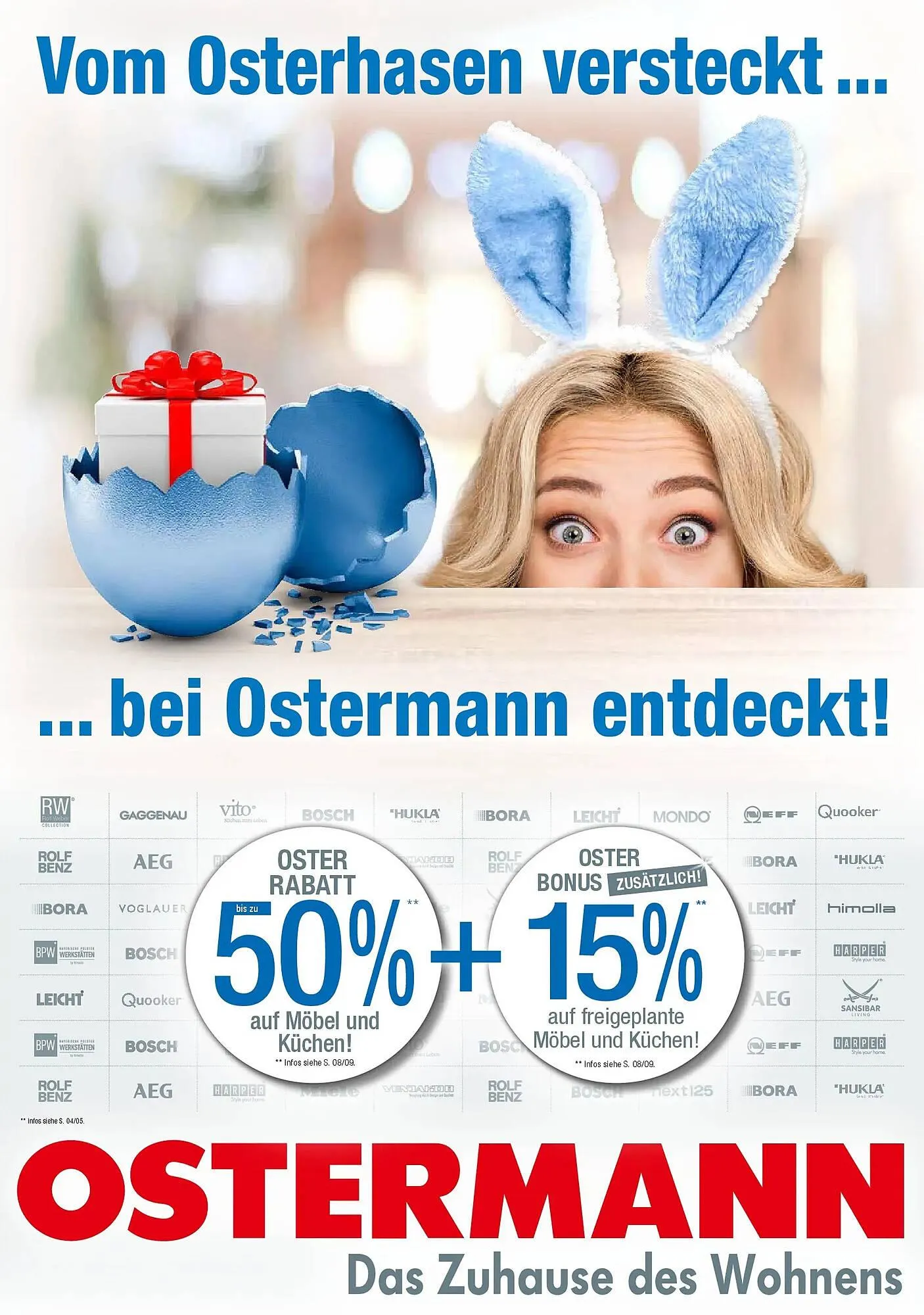 Ostermann Prospekt von 27. März bis 10. April 2026 - Prospekt seite 1