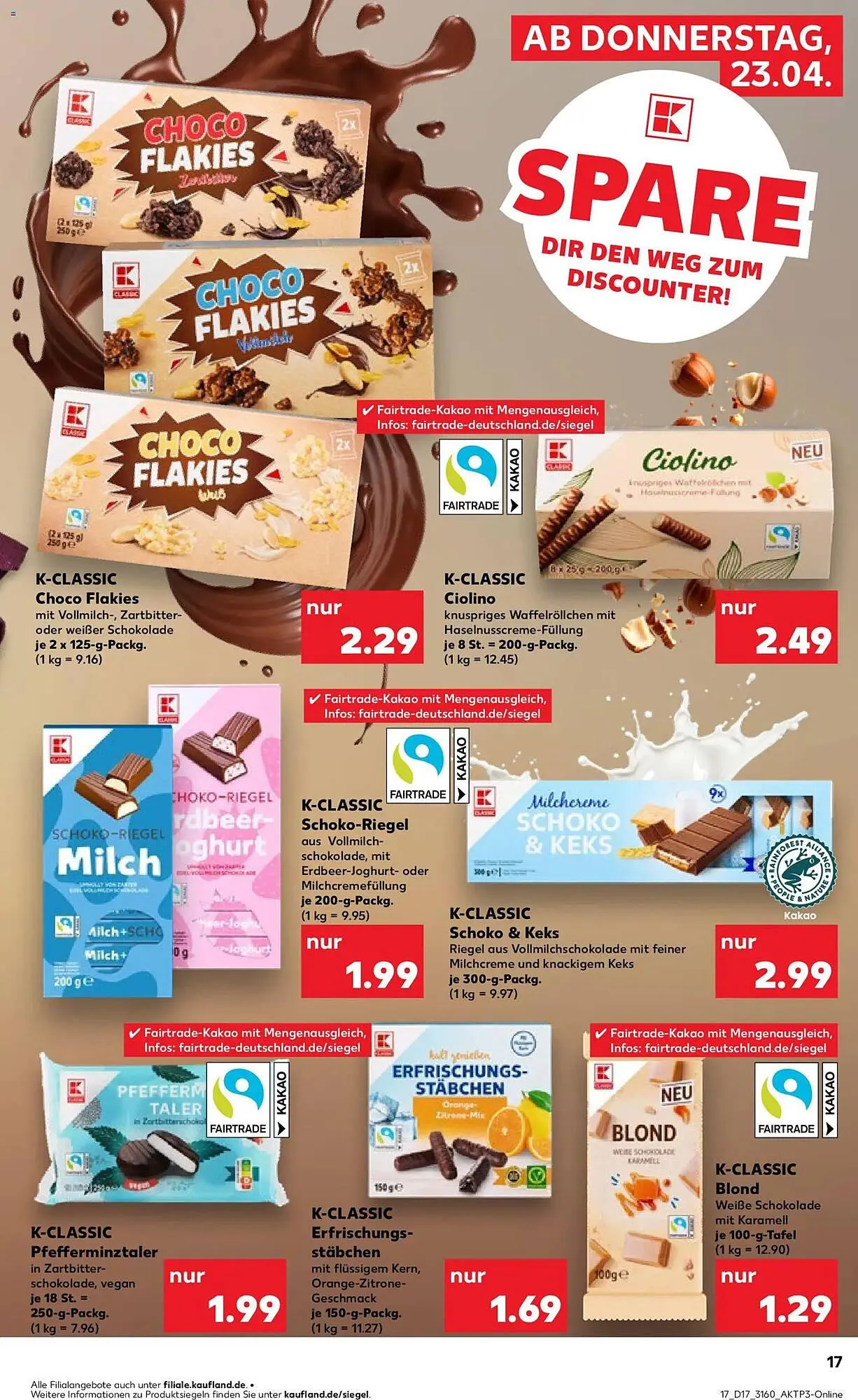 Kaufland Prospekt von 23. April bis 29. April 2026 - Prospekt seite 17