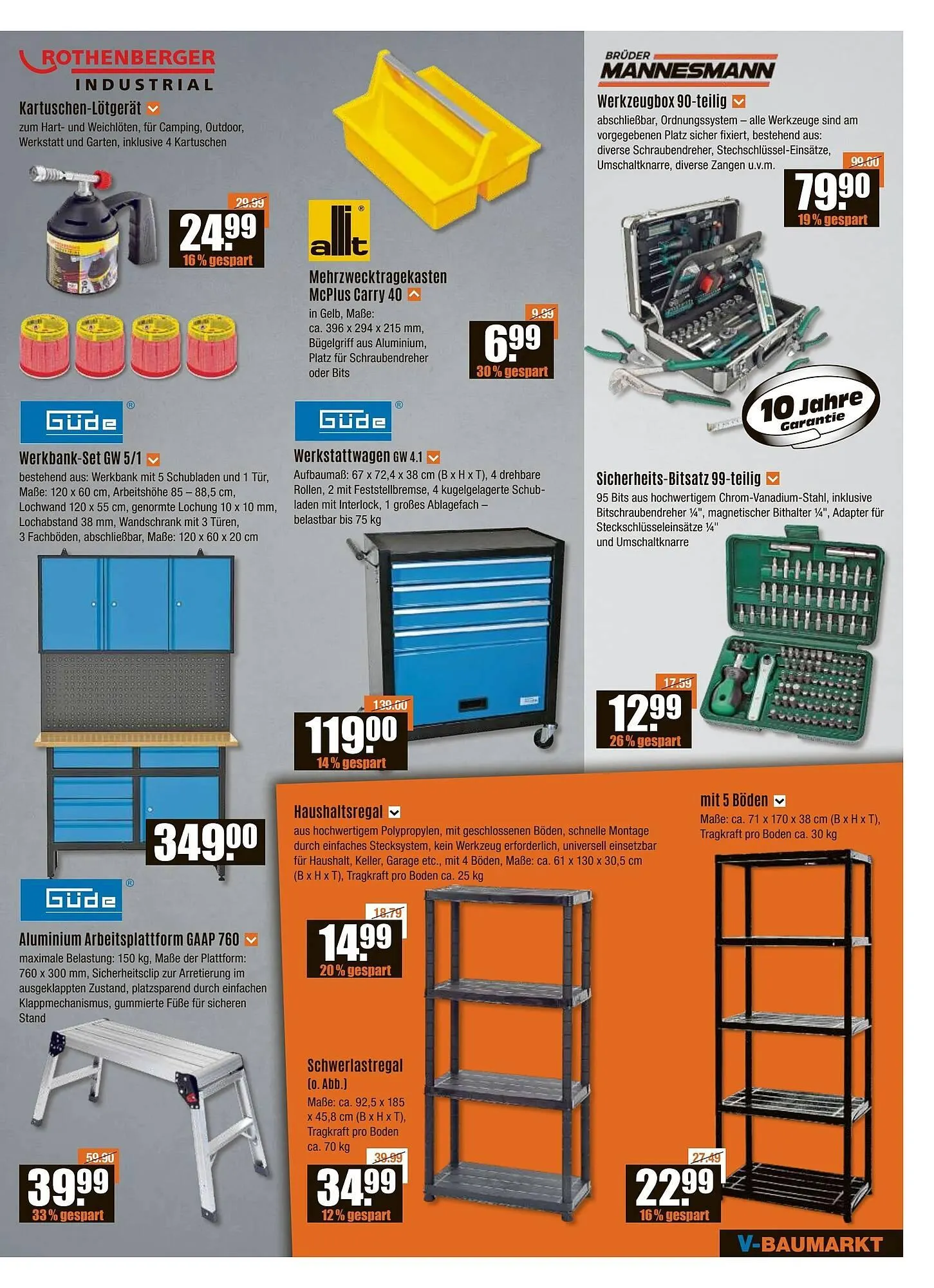 V Baumarkt Prospekt von 4. Dezember bis 10. Dezember 2025 - Prospekt seite 5