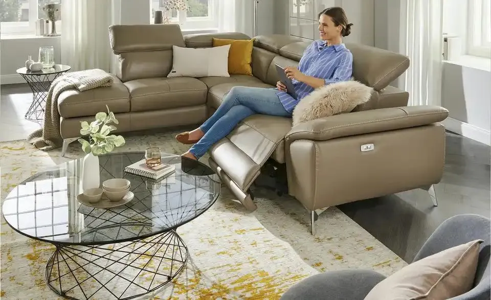 BHT 282|78|223 cm, Leder