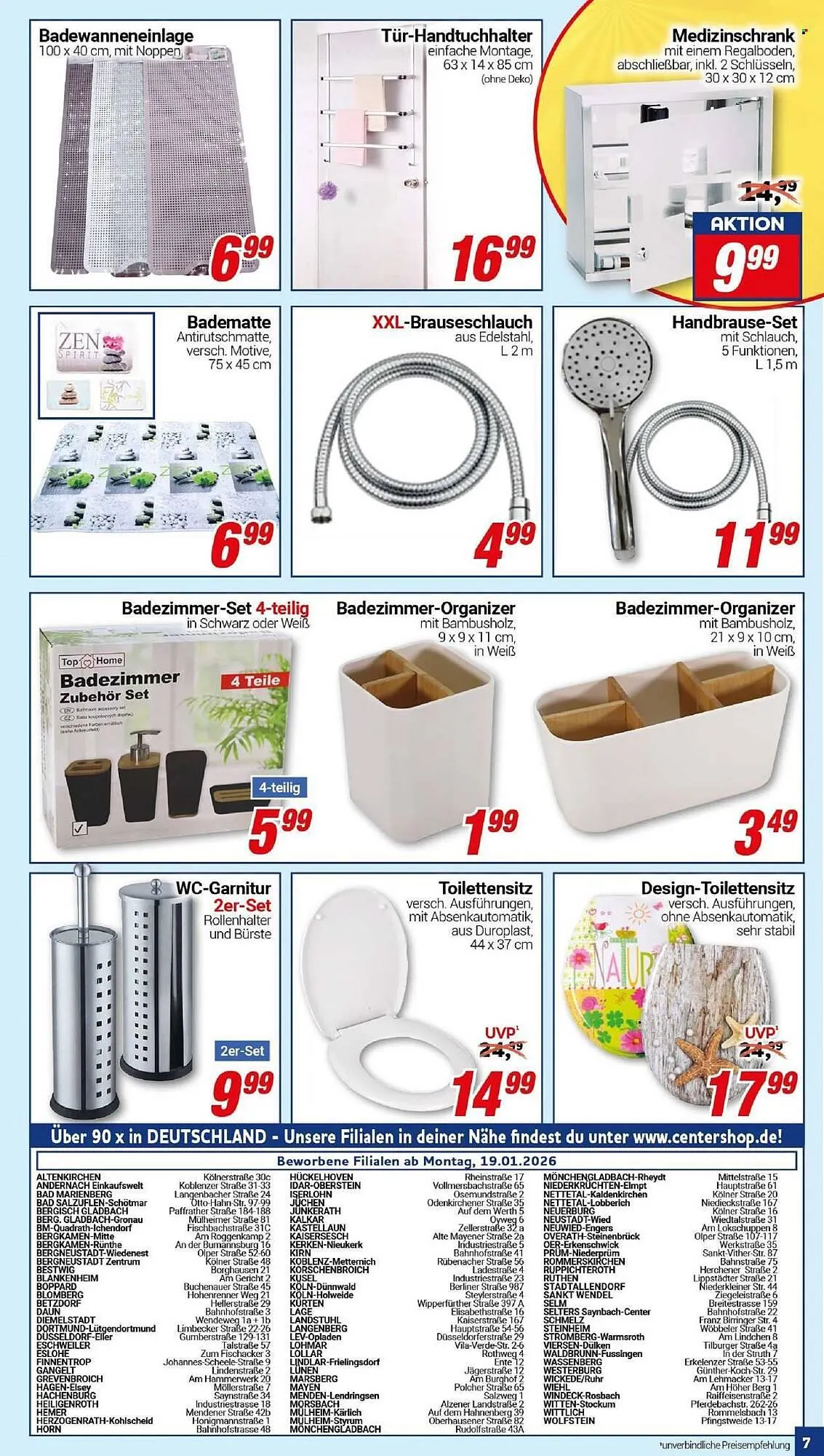CENTERSHOP Prospekt von 26. Januar bis 31. Januar 2026 - Prospekt seite 7