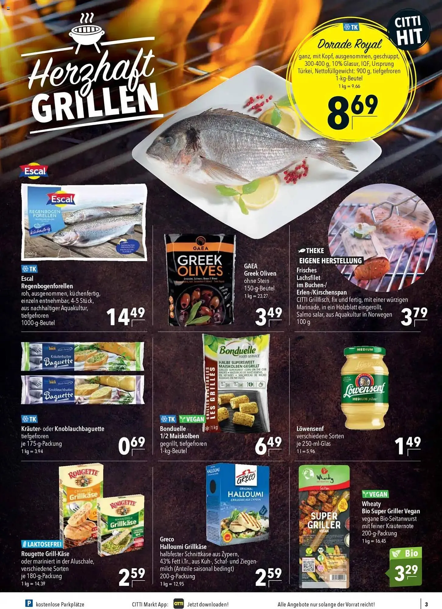 CITTI Markt Prospekt von 6. August bis 12. August 2025 - Prospekt seite 3