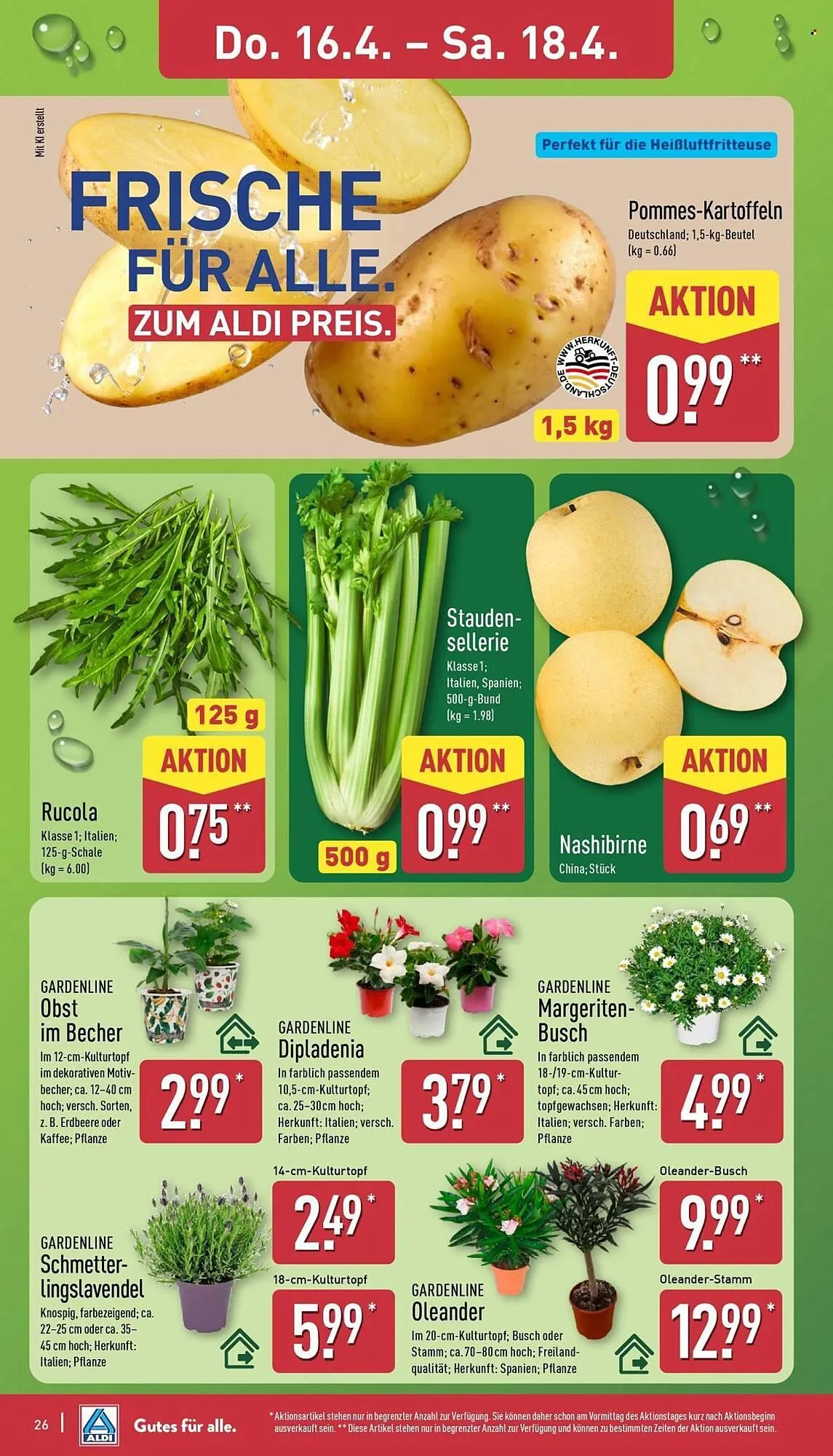 Aldi Nord Prospekt von 13. April bis 18. April 2026 - Prospekt seite 30