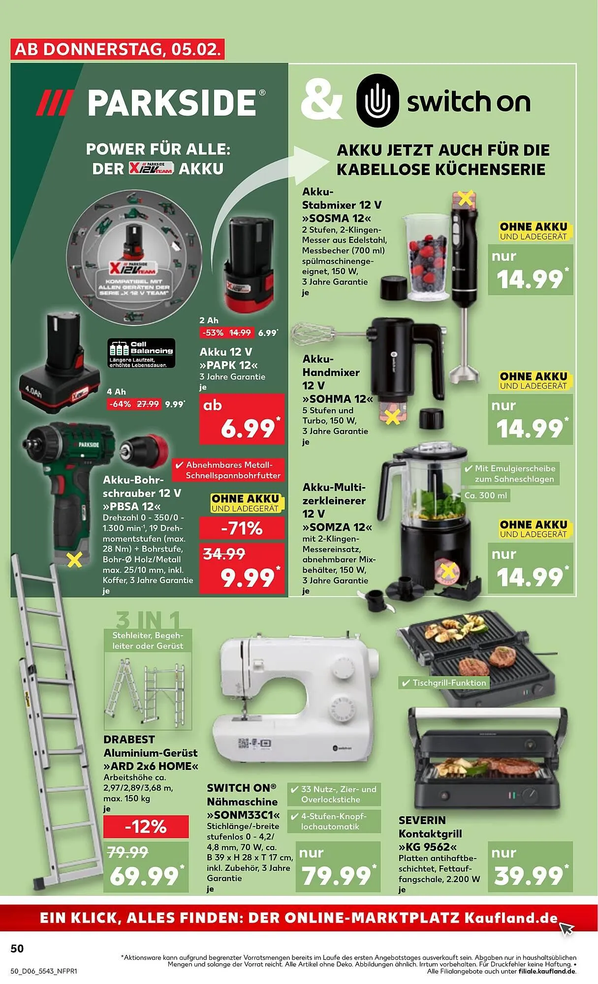 Kaufland Prospekt von 5. Februar bis 11. Februar 2026 - Prospekt seite 50
